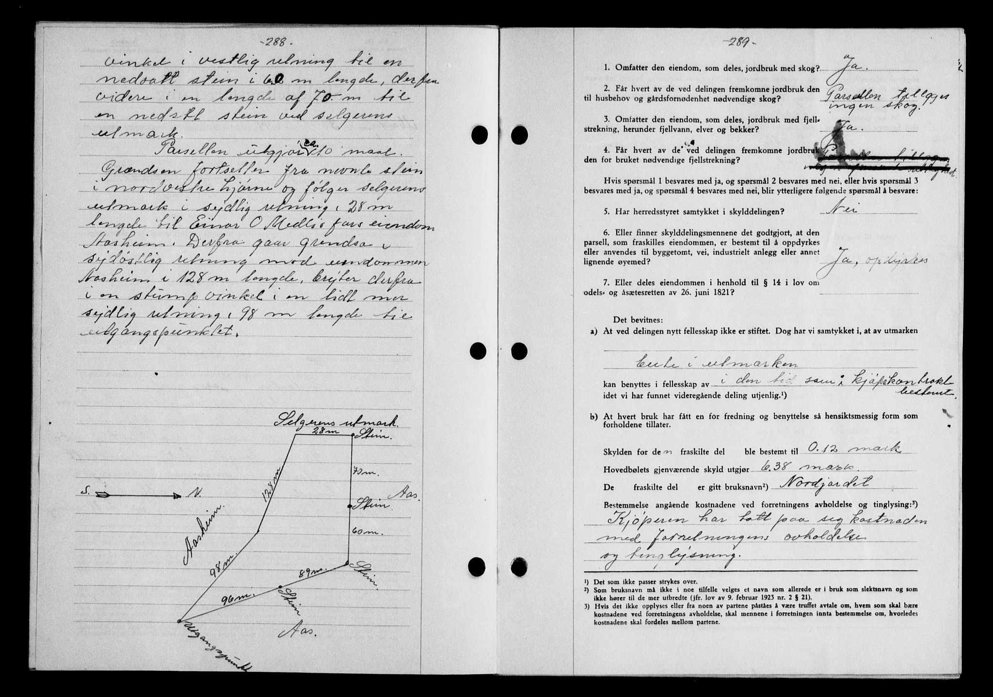 Gauldal sorenskriveri, SAT/A-0014/1/2/2C/L0058: Mortgage book no. 63, 1944-1945, Diary no: : 1047/1944