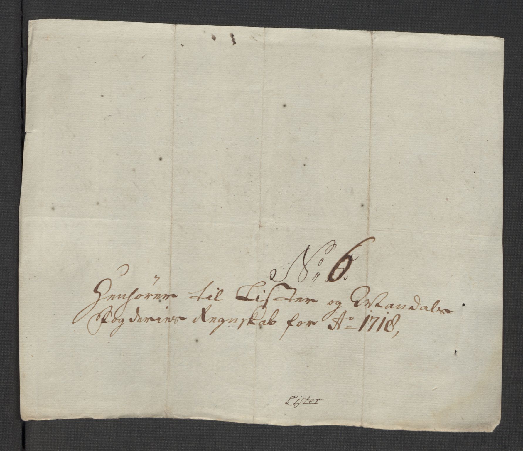 Rentekammeret inntil 1814, Reviderte regnskaper, Fogderegnskap, AV/RA-EA-4092/R43/L2563: Fogderegnskap Lista og Mandal, 1718, p. 57