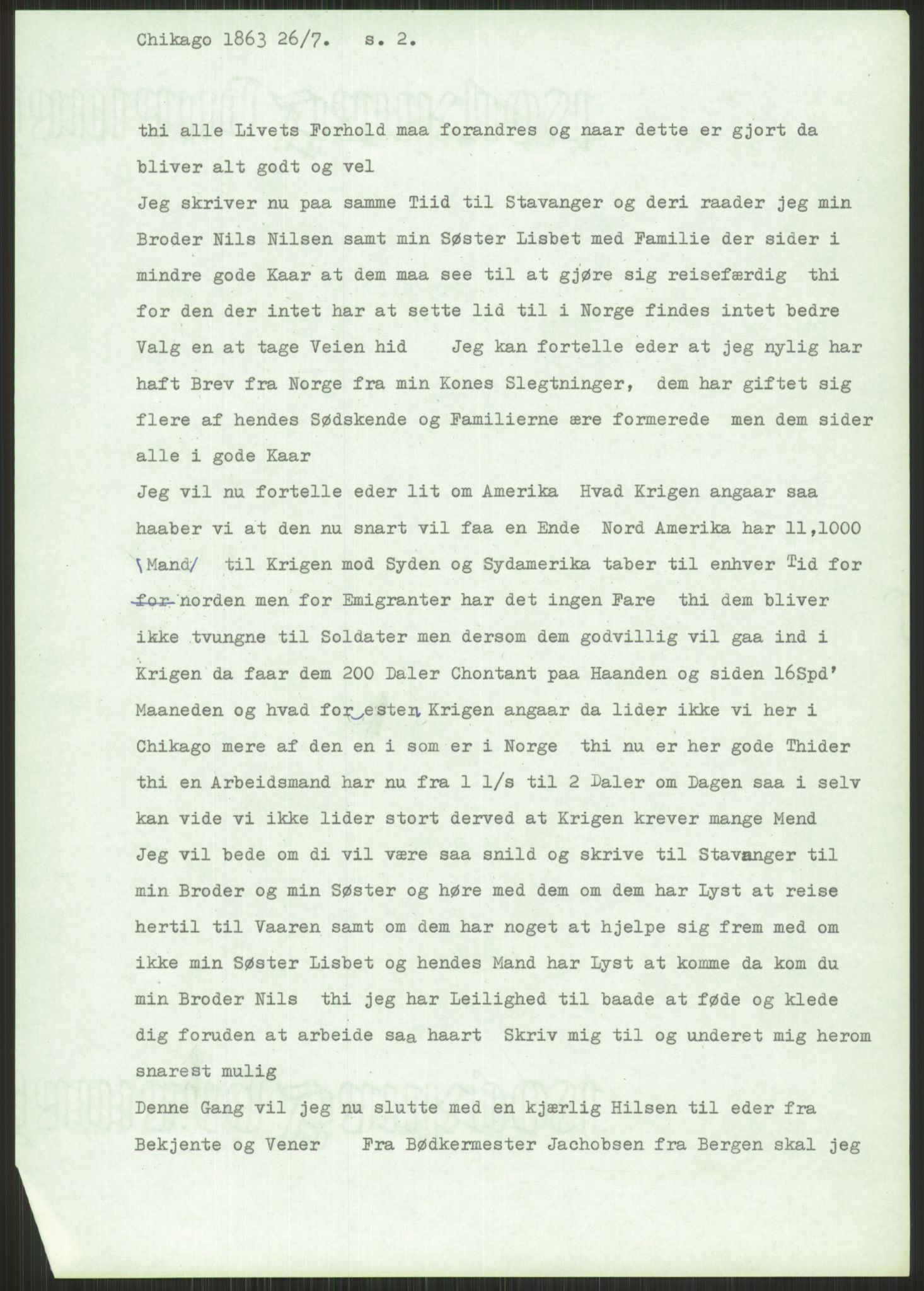 Samlinger til kildeutgivelse, Amerikabrevene, AV/RA-EA-4057/F/L0029: Innlån fra Rogaland: Helle - Tysvær, 1838-1914, p. 41