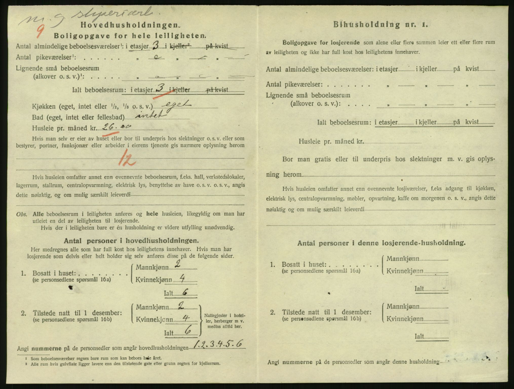 SAKO, 1920 census for Larvik, 1920, p. 3111