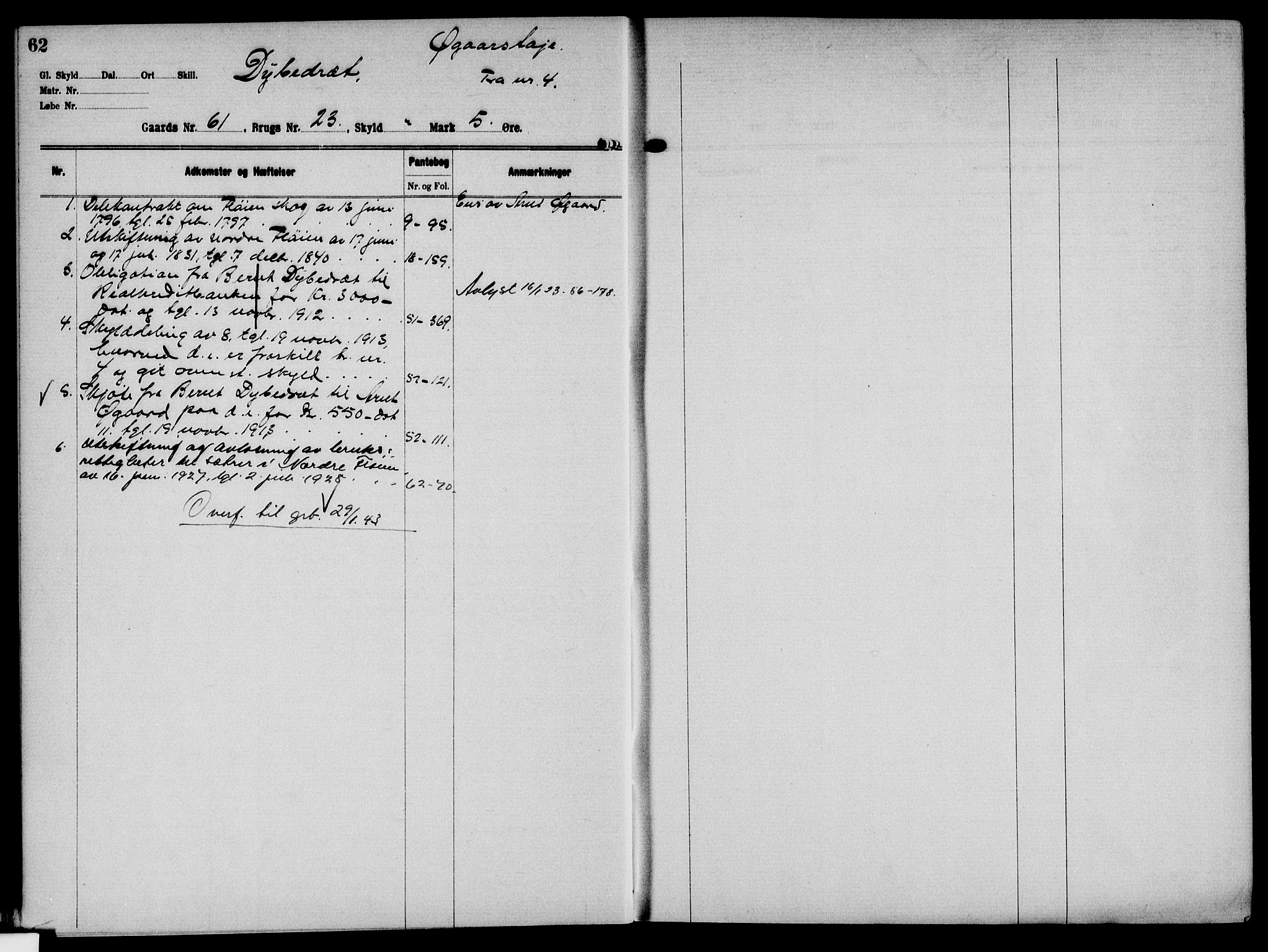 Solør tingrett, AV/SAH-TING-008/H/Ha/Hak/L0005: Mortgage register no. V, 1900-1935, p. 62