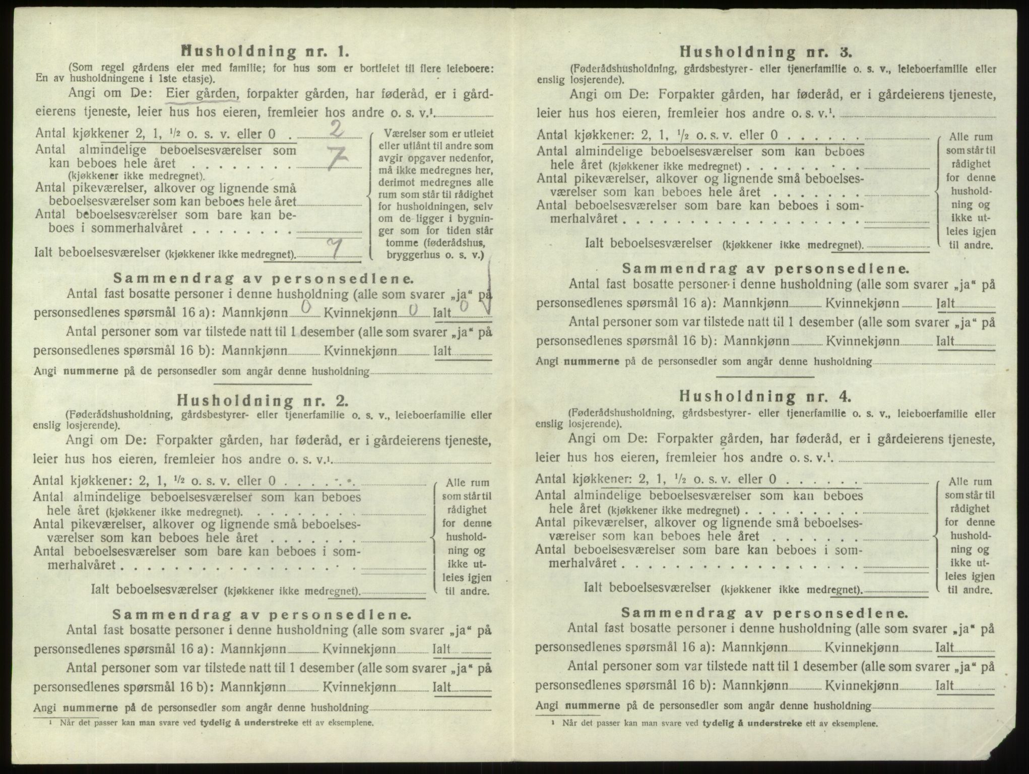 SAO, 1920 census for Hvaler, 1920, p. 556