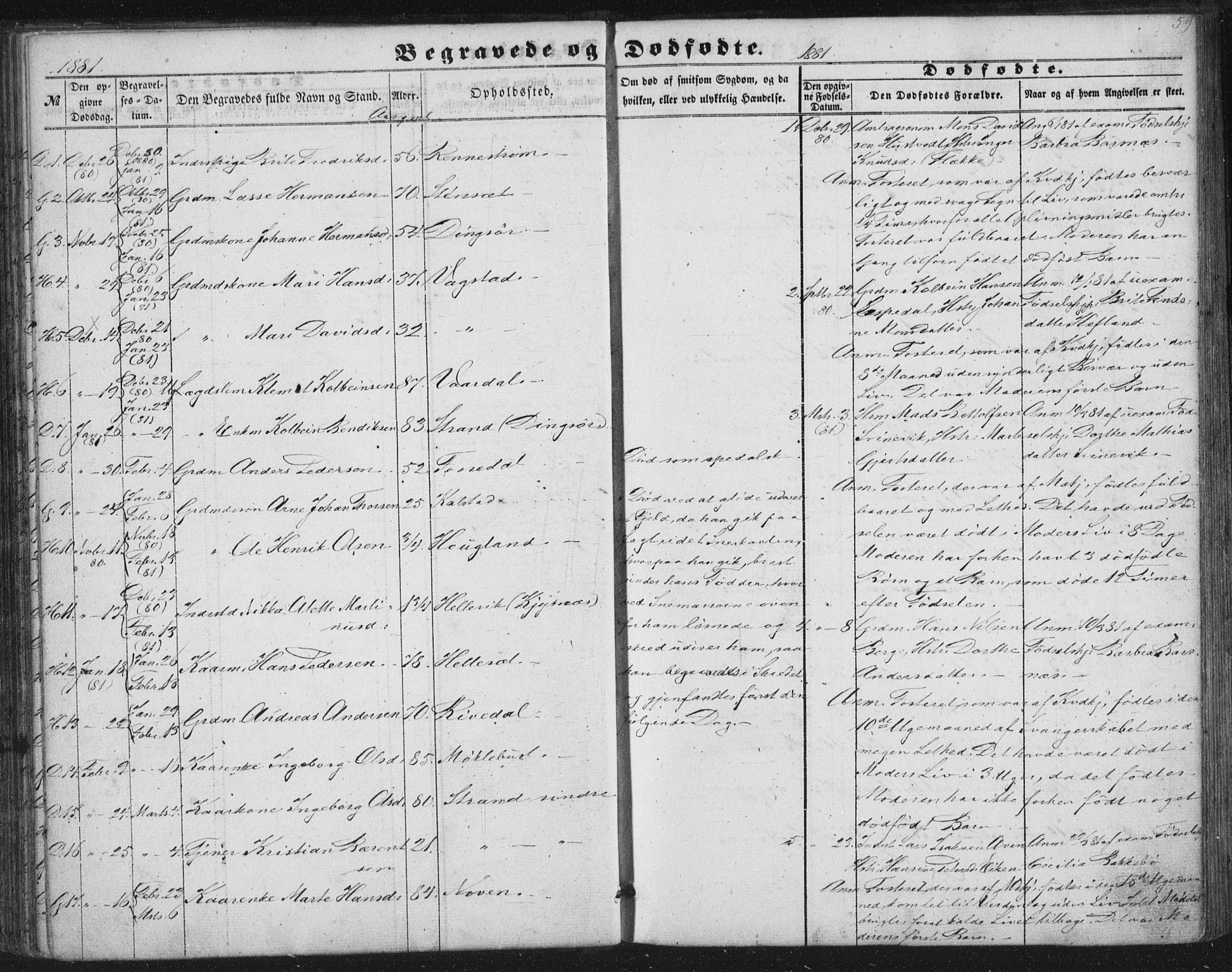 Fjaler sokneprestembete, AV/SAB-A-79801/H/Haa/Haaa/L0012: Parish register (official) no. A 12, 1854-1887, p. 59