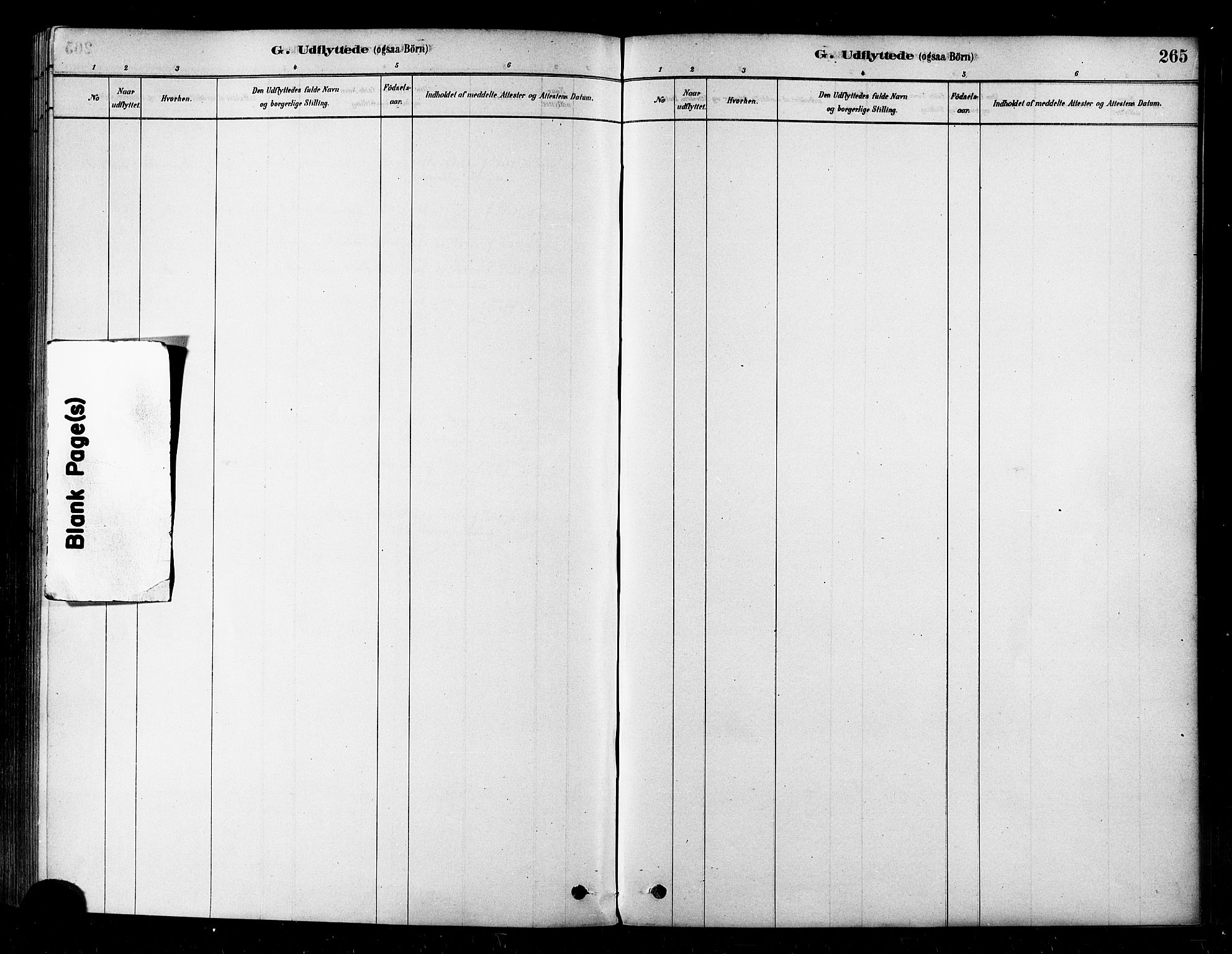 Alta sokneprestkontor, SATØ/S-1338/H/Ha/L0002.kirke: Parish register (official) no. 2, 1879-1892, p. 265