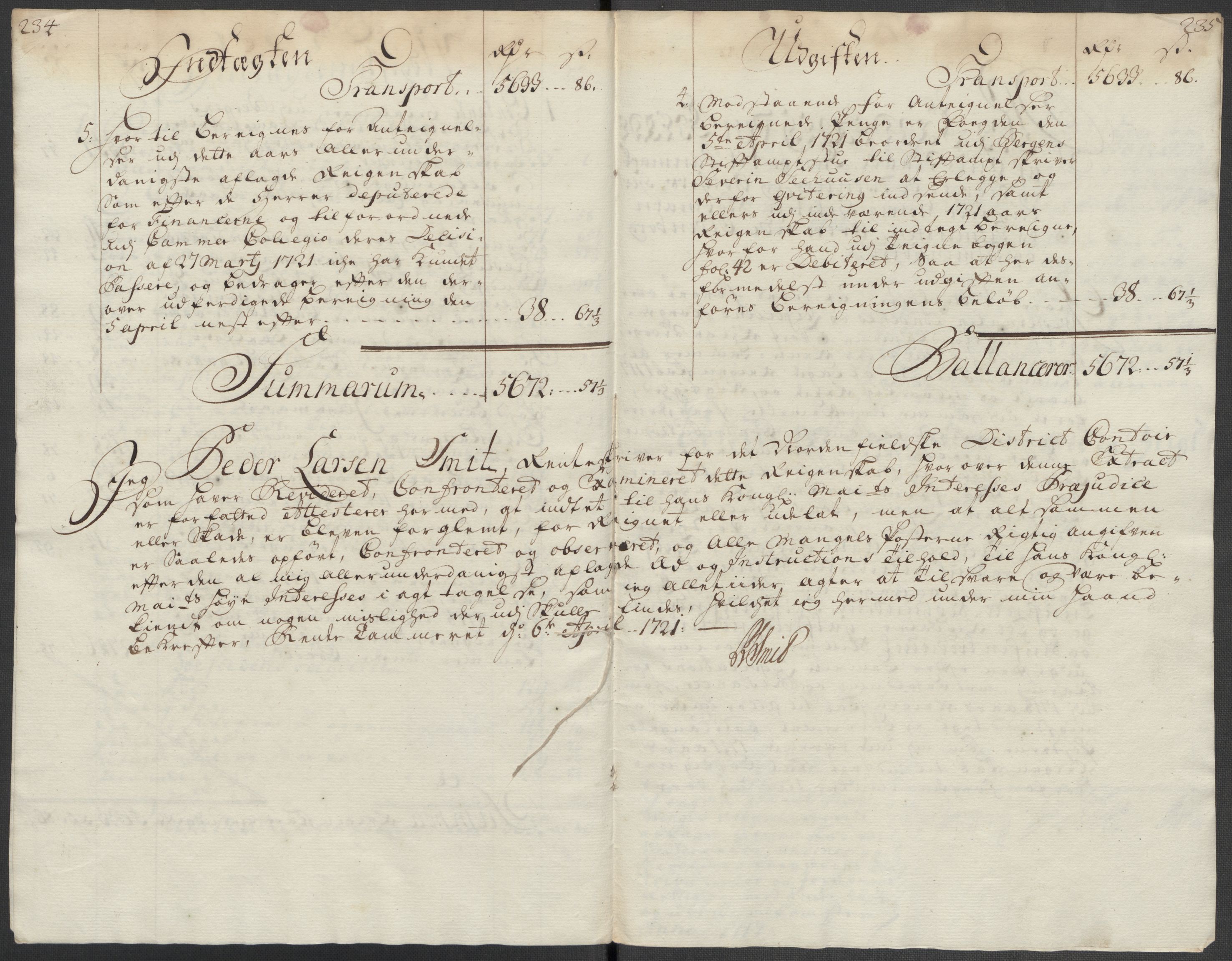 Rentekammeret inntil 1814, Reviderte regnskaper, Fogderegnskap, AV/RA-EA-4092/R67/L4683: Fogderegnskap Vesterålen, Andenes og Lofoten, 1717, p. 25