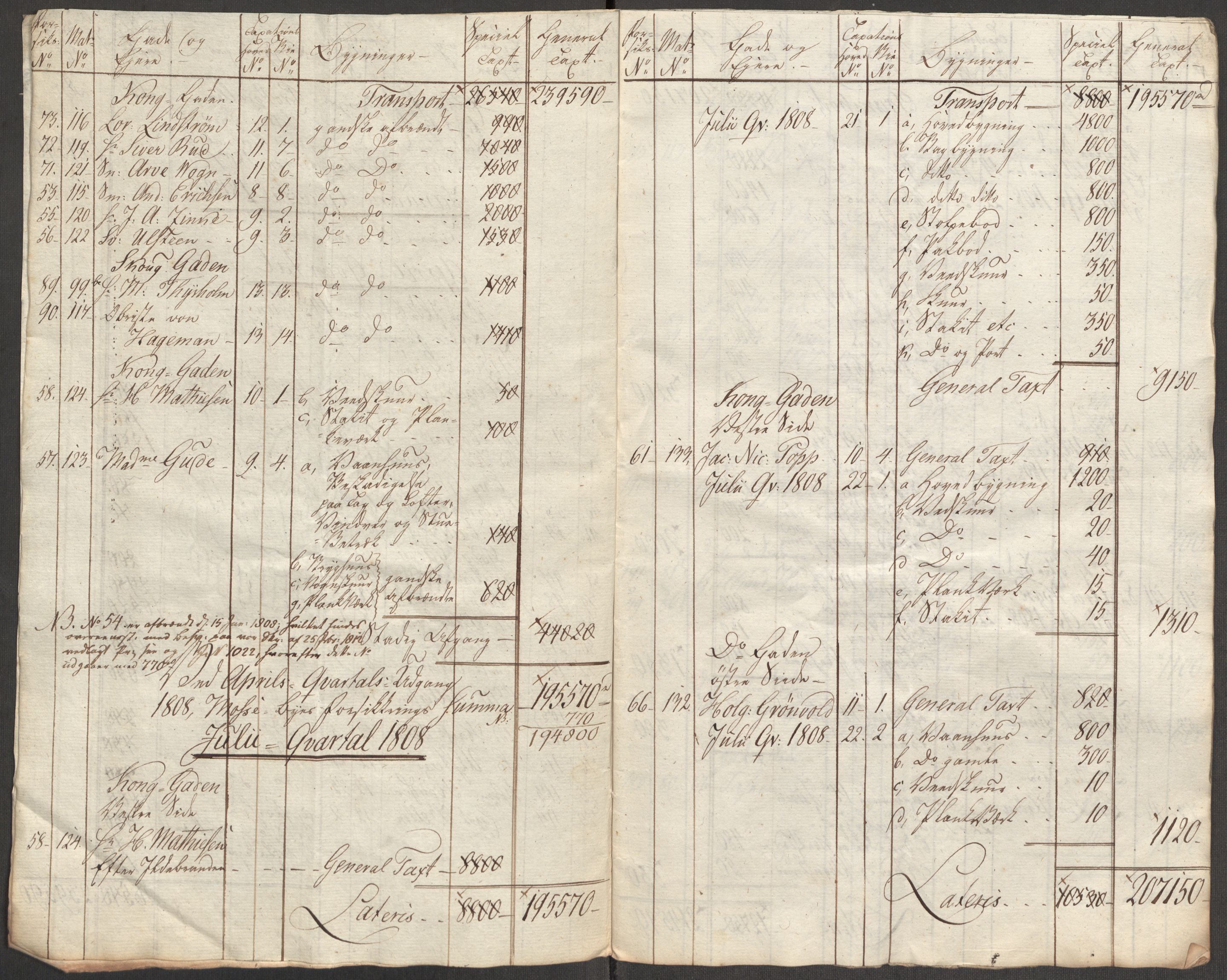 Kommersekollegiet, Brannforsikringskontoret 1767-1814, AV/RA-EA-5458/F/Fa/L0041/0002: Moss / Dokumenter, 1807-1811