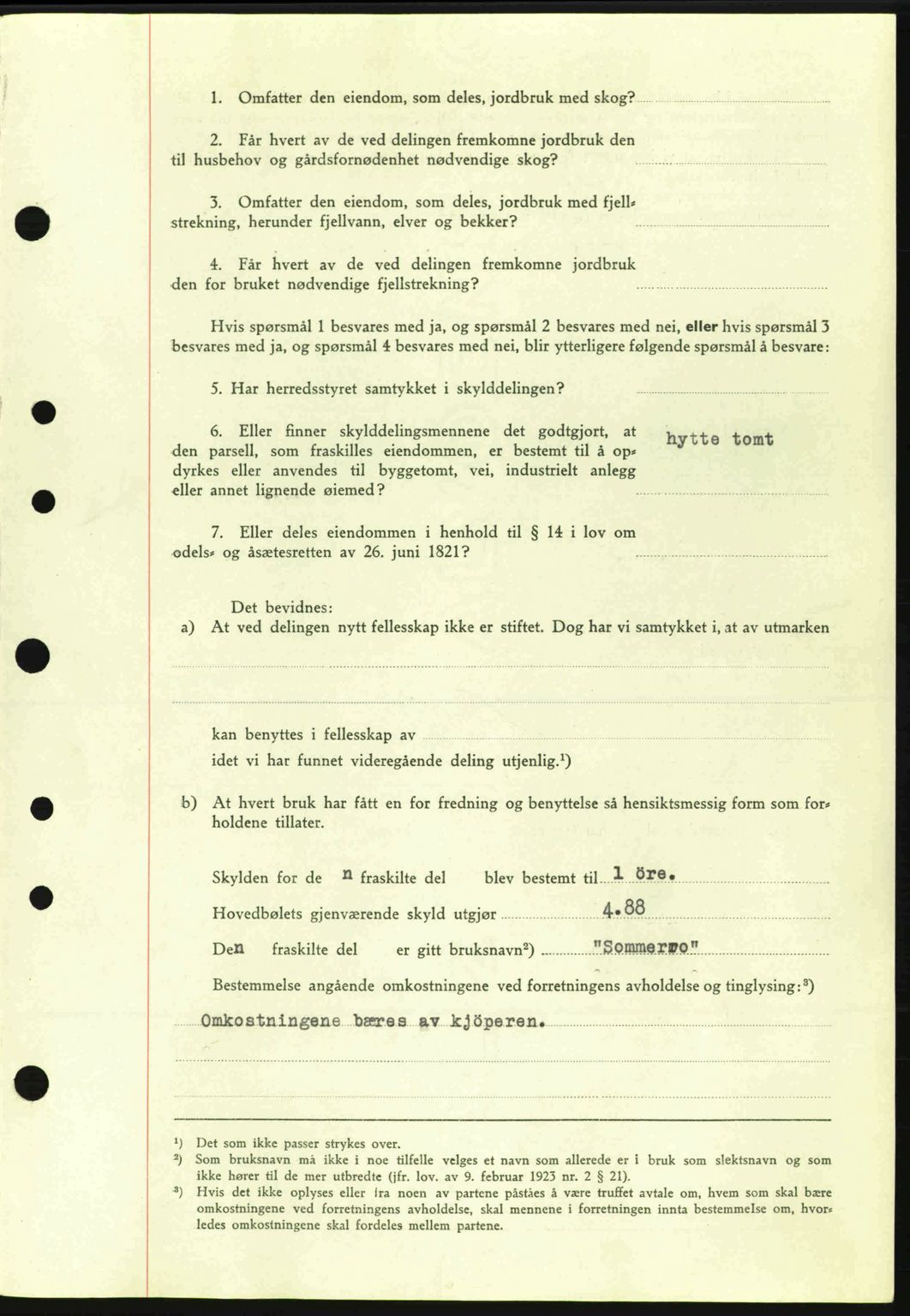 Tønsberg sorenskriveri, AV/SAKO-A-130/G/Ga/Gaa/L0010: Mortgage book no. A10, 1941-1941, Diary no: : 1465/1941