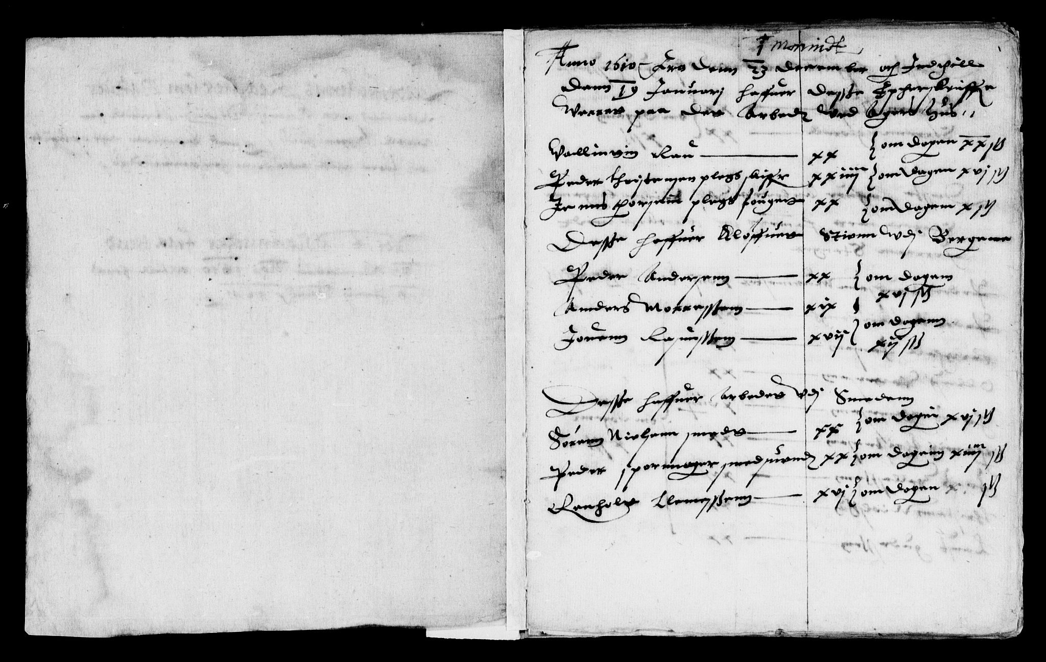 Rentekammeret inntil 1814, Reviderte regnskaper, Lensregnskaper, AV/RA-EA-5023/R/Rb/Rba/L0028: Akershus len, 1610-1612