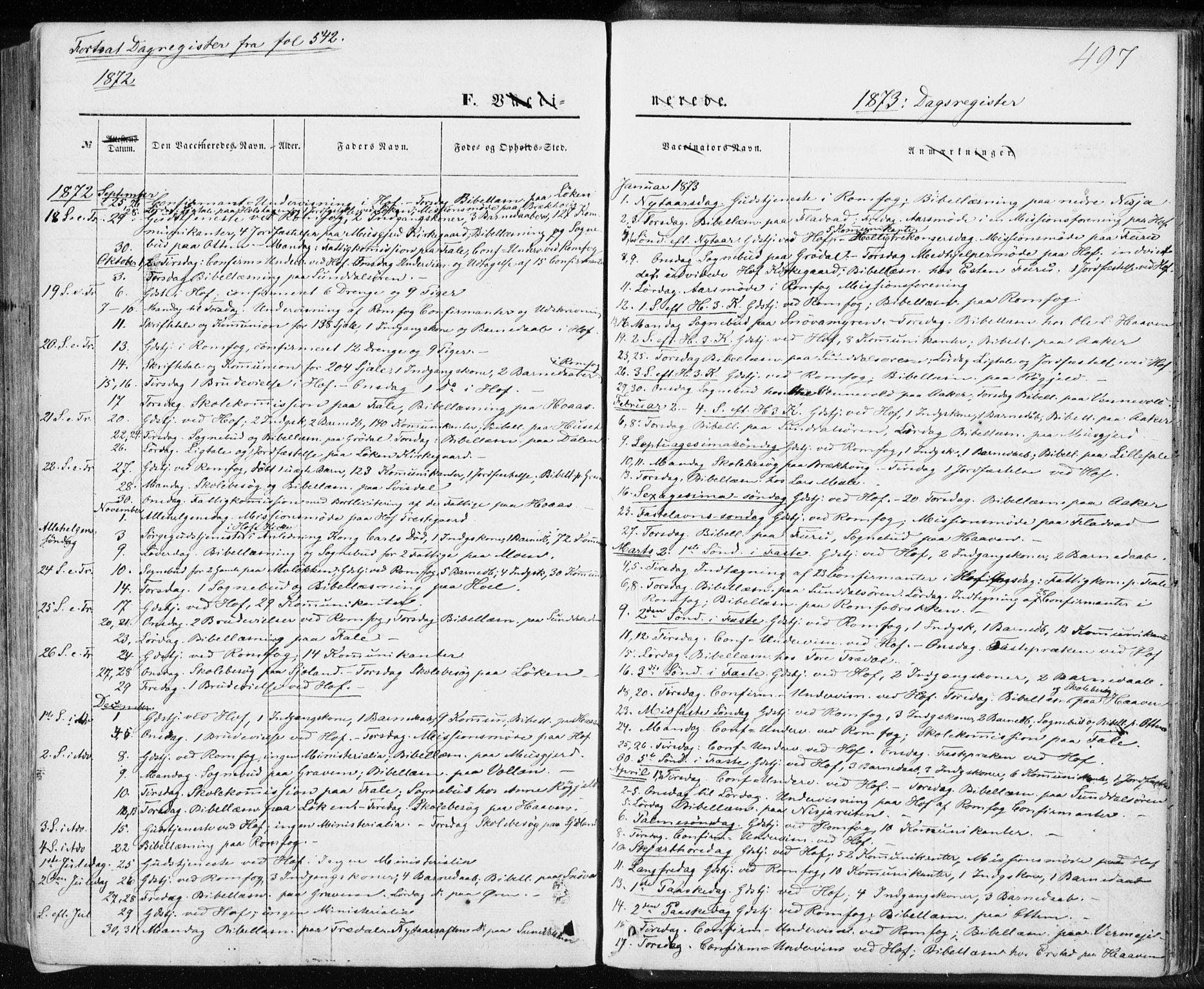 Ministerialprotokoller, klokkerbøker og fødselsregistre - Møre og Romsdal, AV/SAT-A-1454/590/L1013: Parish register (official) no. 590A05, 1847-1877, p. 497