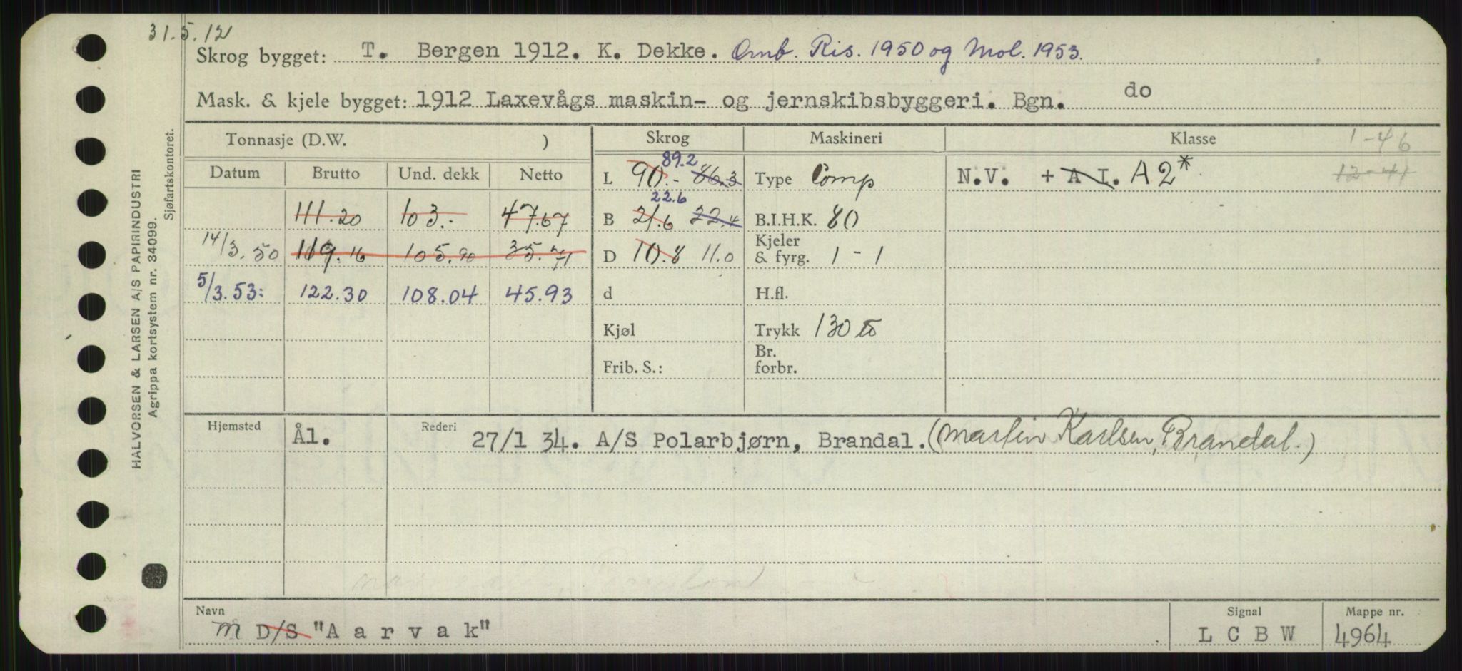 Sjøfartsdirektoratet med forløpere, Skipsmålingen, AV/RA-S-1627/H/Hb/L0005: Fartøy, T-Å, p. 371