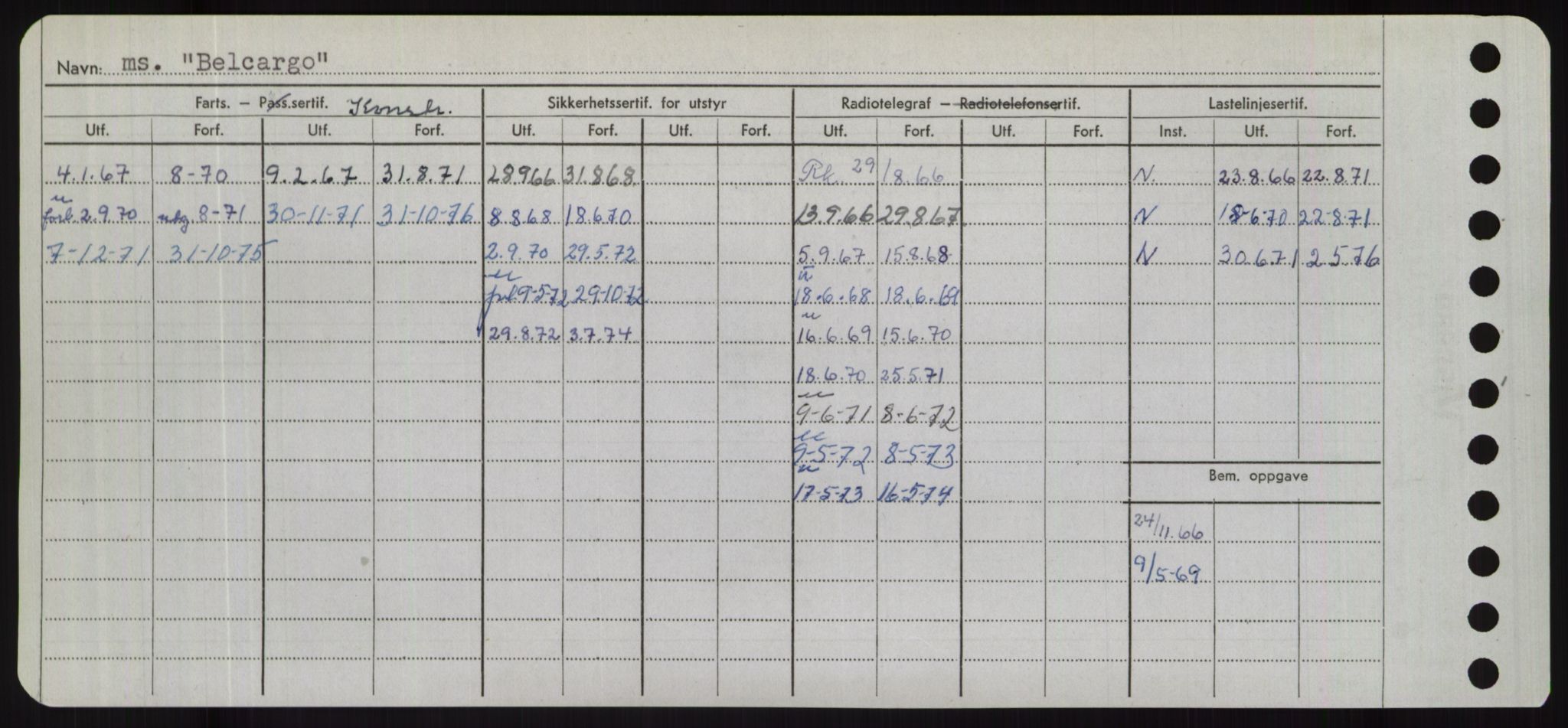 Sjøfartsdirektoratet med forløpere, Skipsmålingen, AV/RA-S-1627/H/Hd/L0003: Fartøy, B-Bev, p. 484