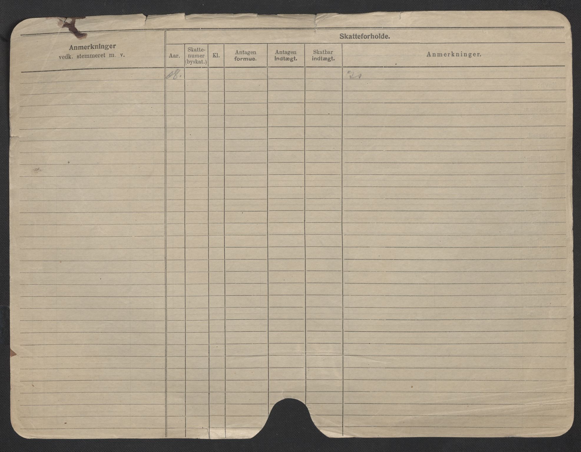 Oslo folkeregister, Registerkort, AV/SAO-A-11715/F/Fa/Fac/L0020: Kvinner, 1906-1914, p. 1238b