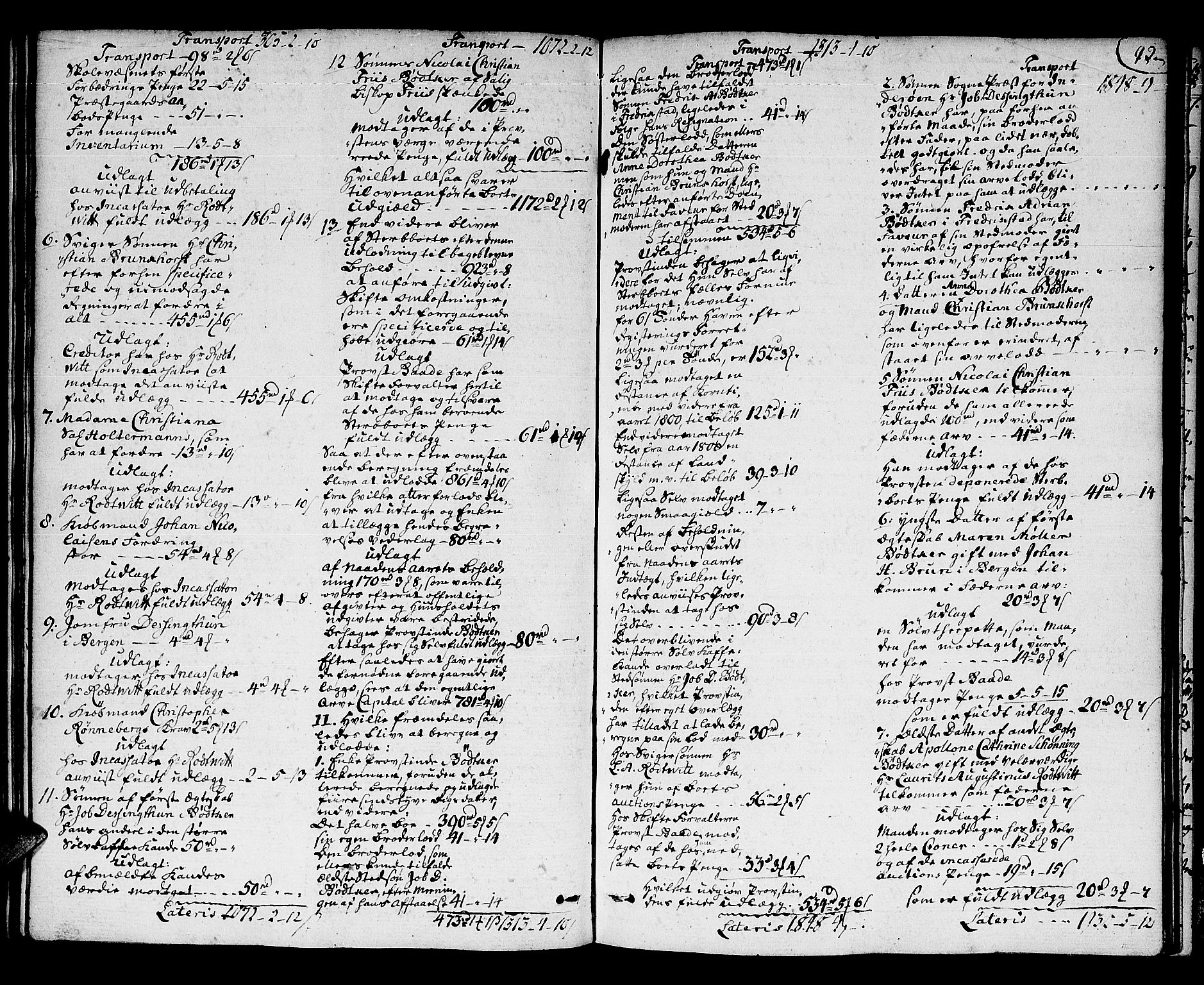 Sunnmøre prosti, SAT/A-6501/I/I1/L0006: Skifteprotokoll, 1790-1807, p. 92