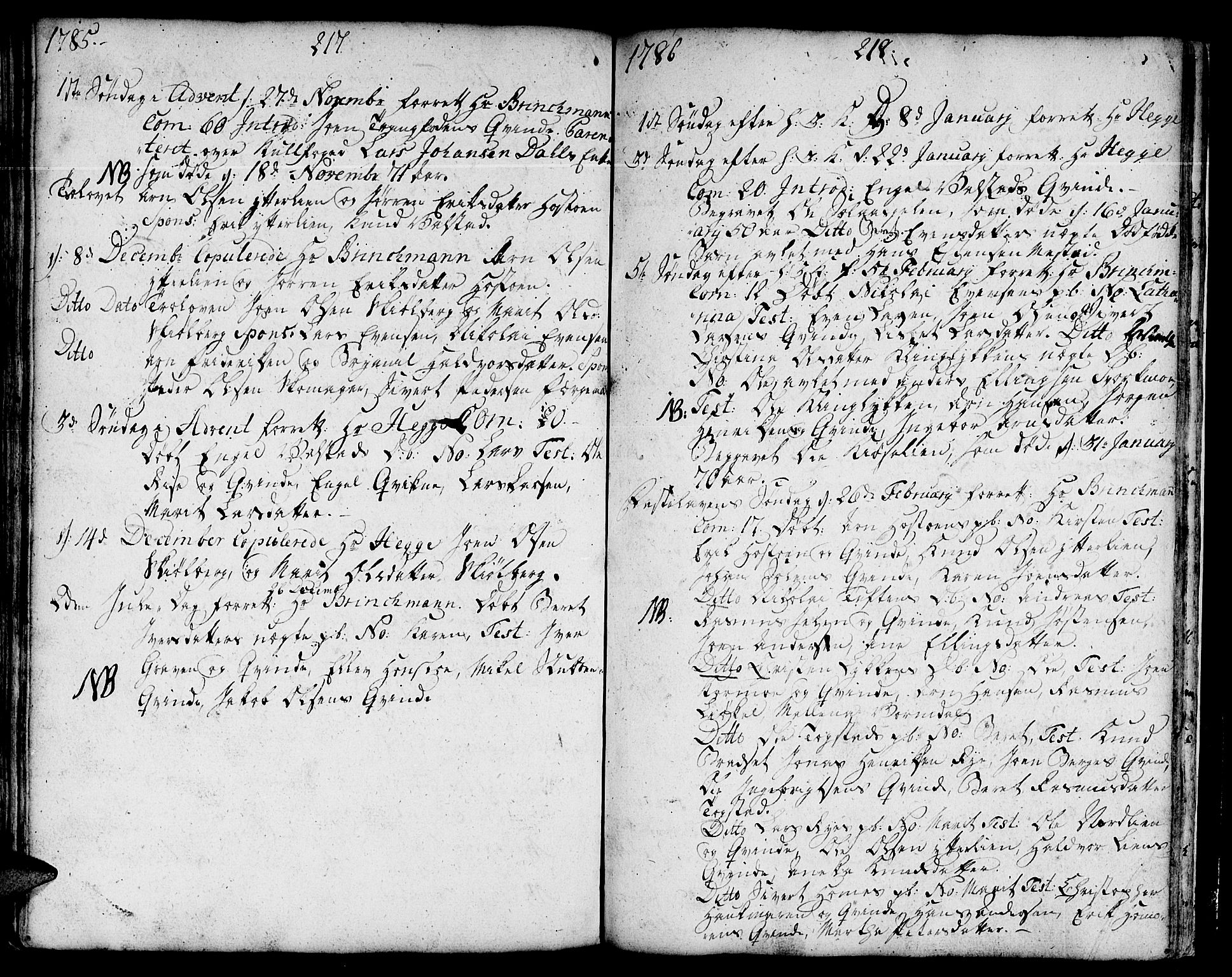 Ministerialprotokoller, klokkerbøker og fødselsregistre - Sør-Trøndelag, SAT/A-1456/671/L0840: Parish register (official) no. 671A02, 1756-1794, p. 317-318
