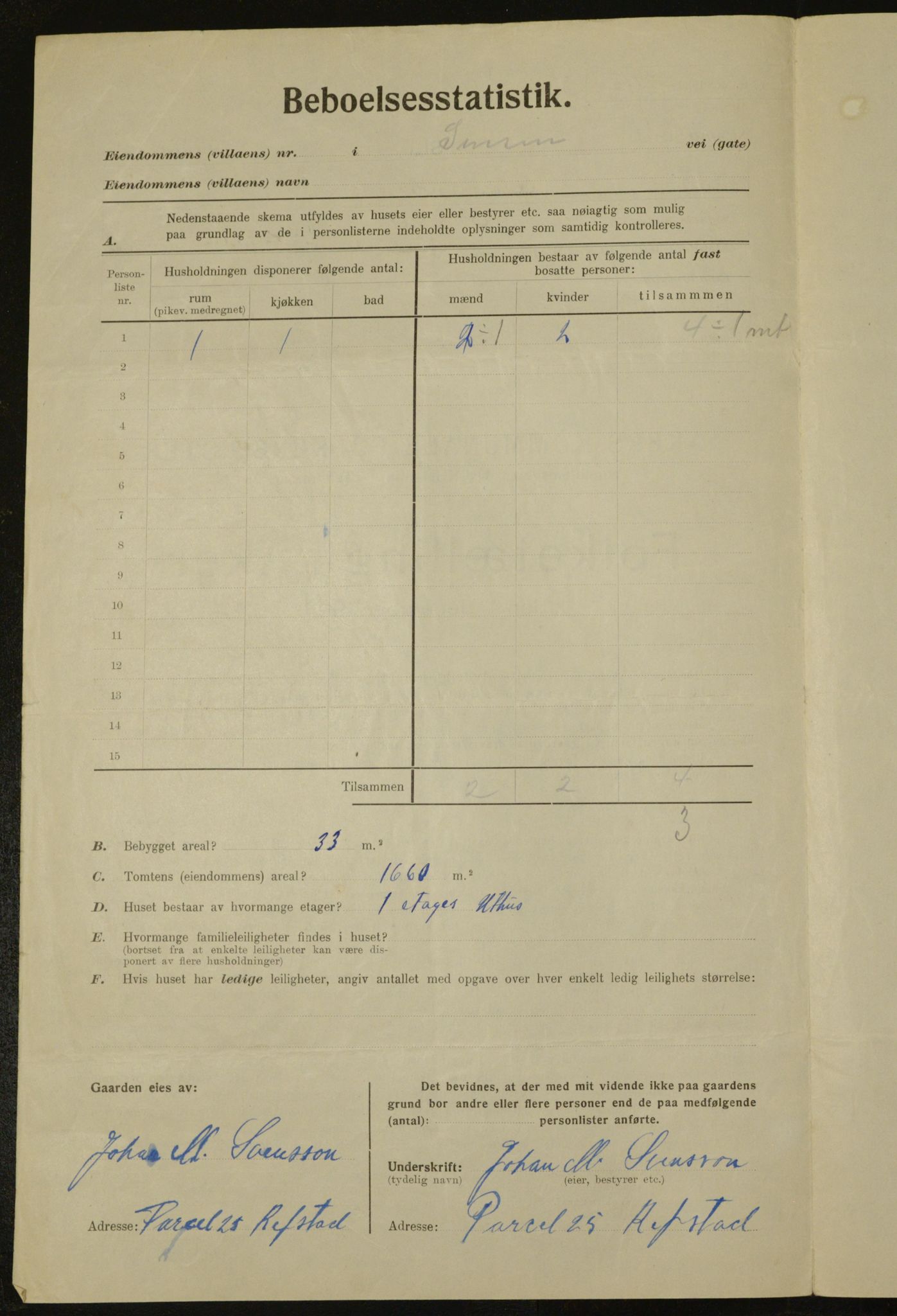 , Municipal Census 1923 for Aker, 1923, p. 34157