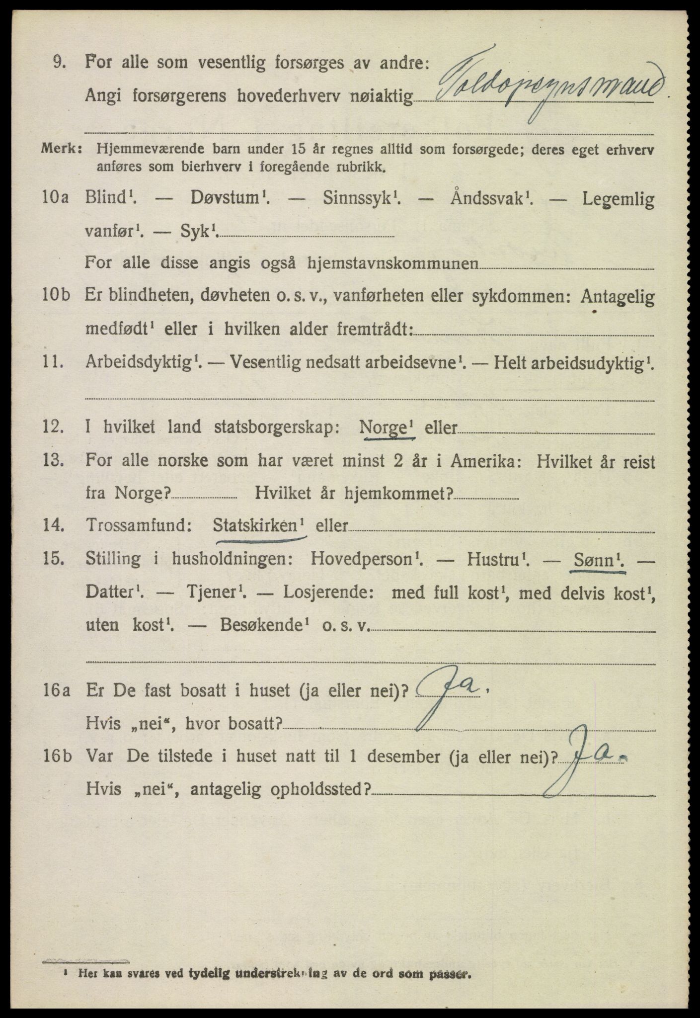 SAH, 1920 census for Eidskog, 1920, p. 2412