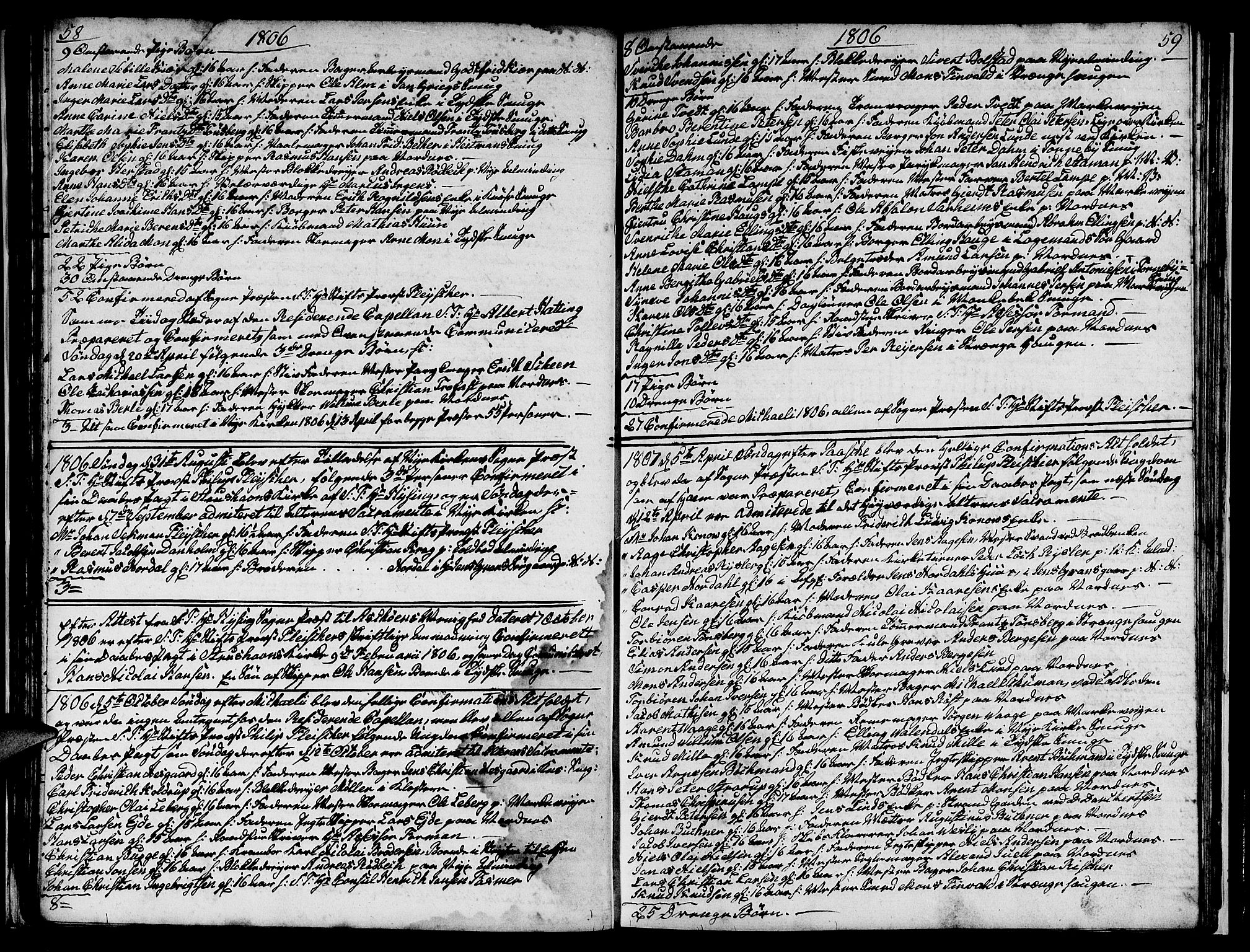 Nykirken Sokneprestembete, AV/SAB-A-77101/H/Hab: Parish register (copy) no. A 1, 1770-1821, p. 58-59