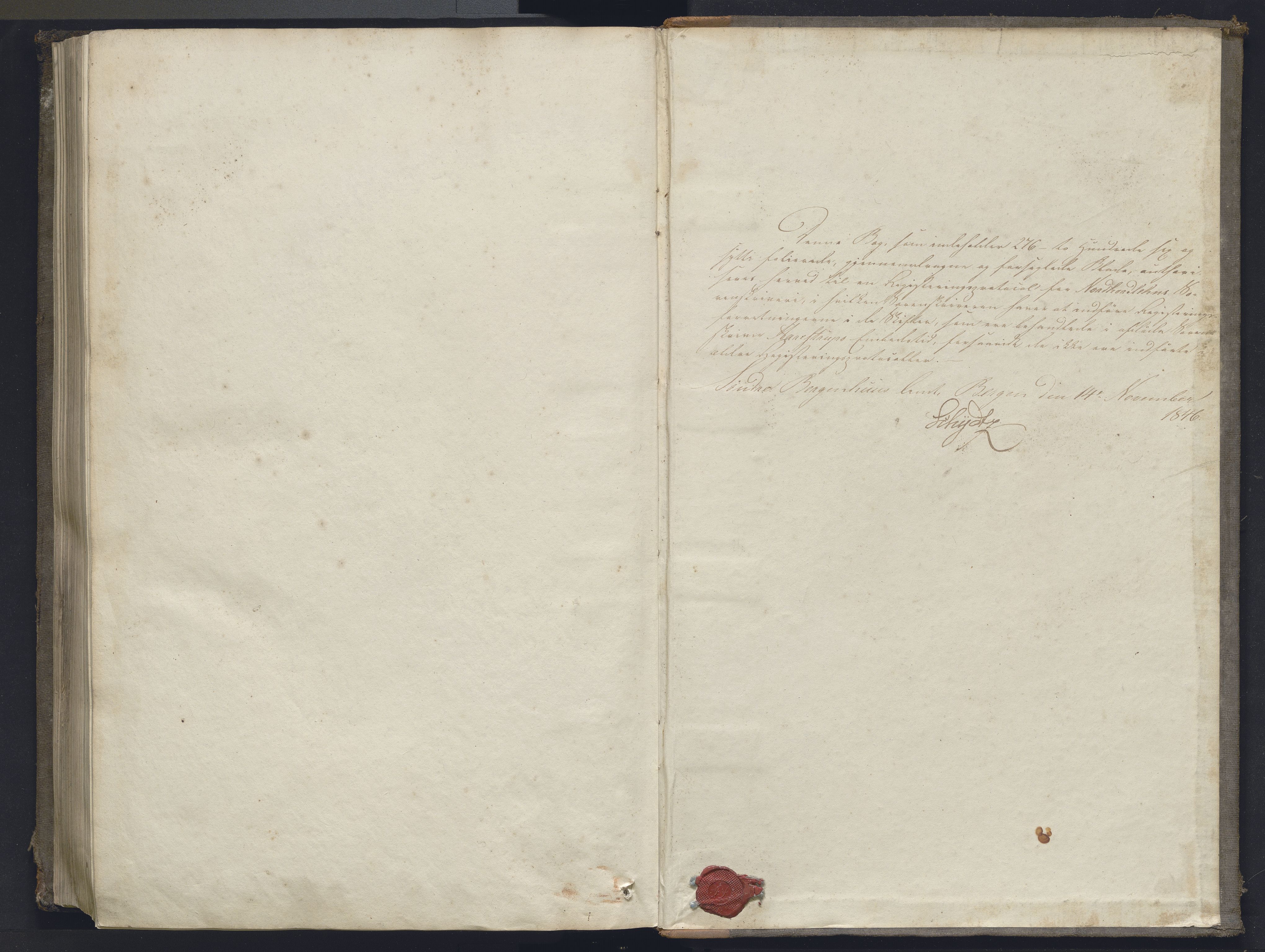 Nordhordland sorenskrivar, AV/SAB-A-2901/1/H/Hb/L0002: Registreringsprotokollar, 1845-1846