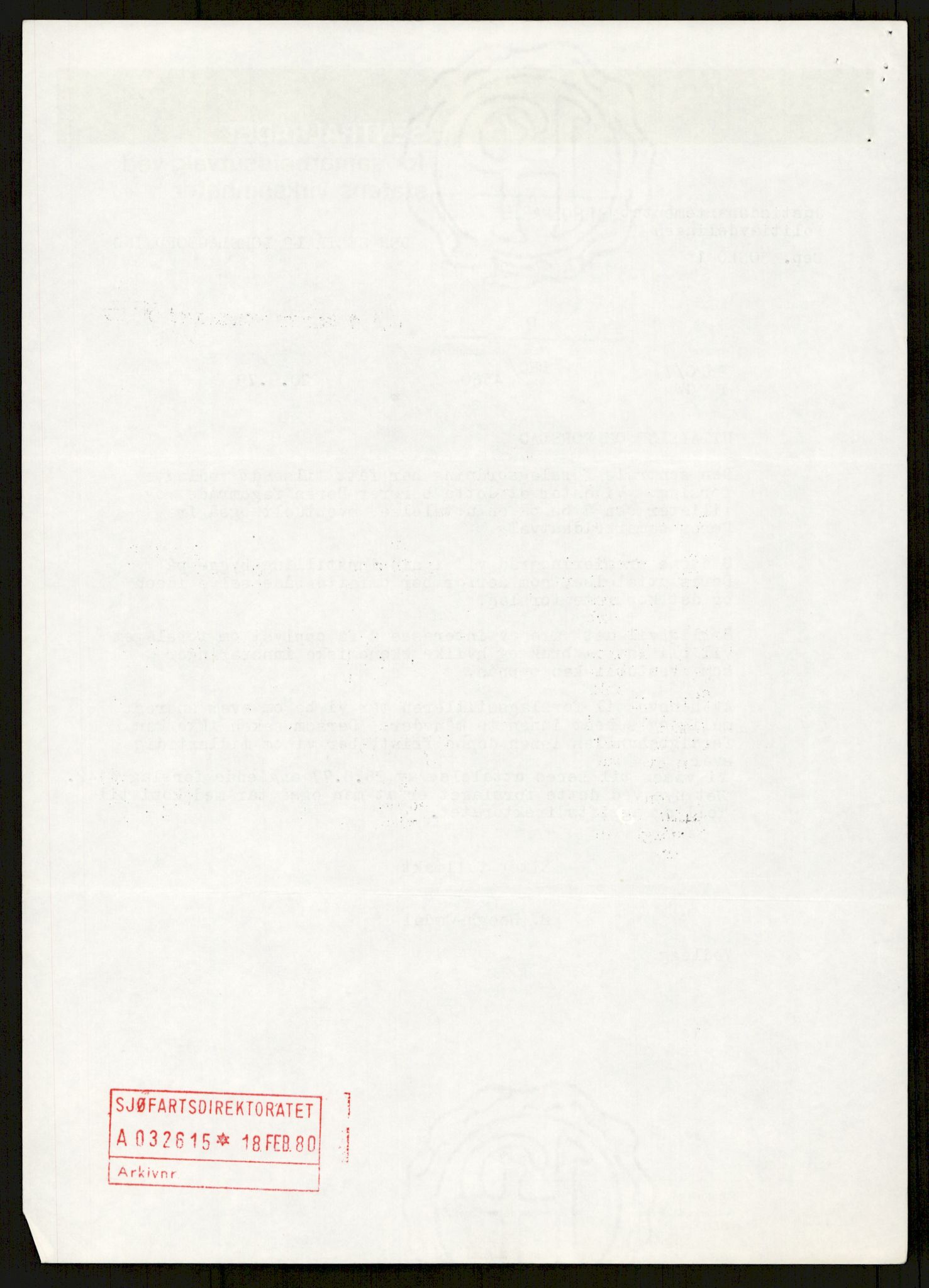 Sjøfartsdirektoratet med forløpere, generelt arkiv, AV/RA-S-1407/D/Du/Duc/L0641/0004: Skipskontrollen - Forskrifter    / Utleiebåter (2 mapper), 1977-1989, p. 543