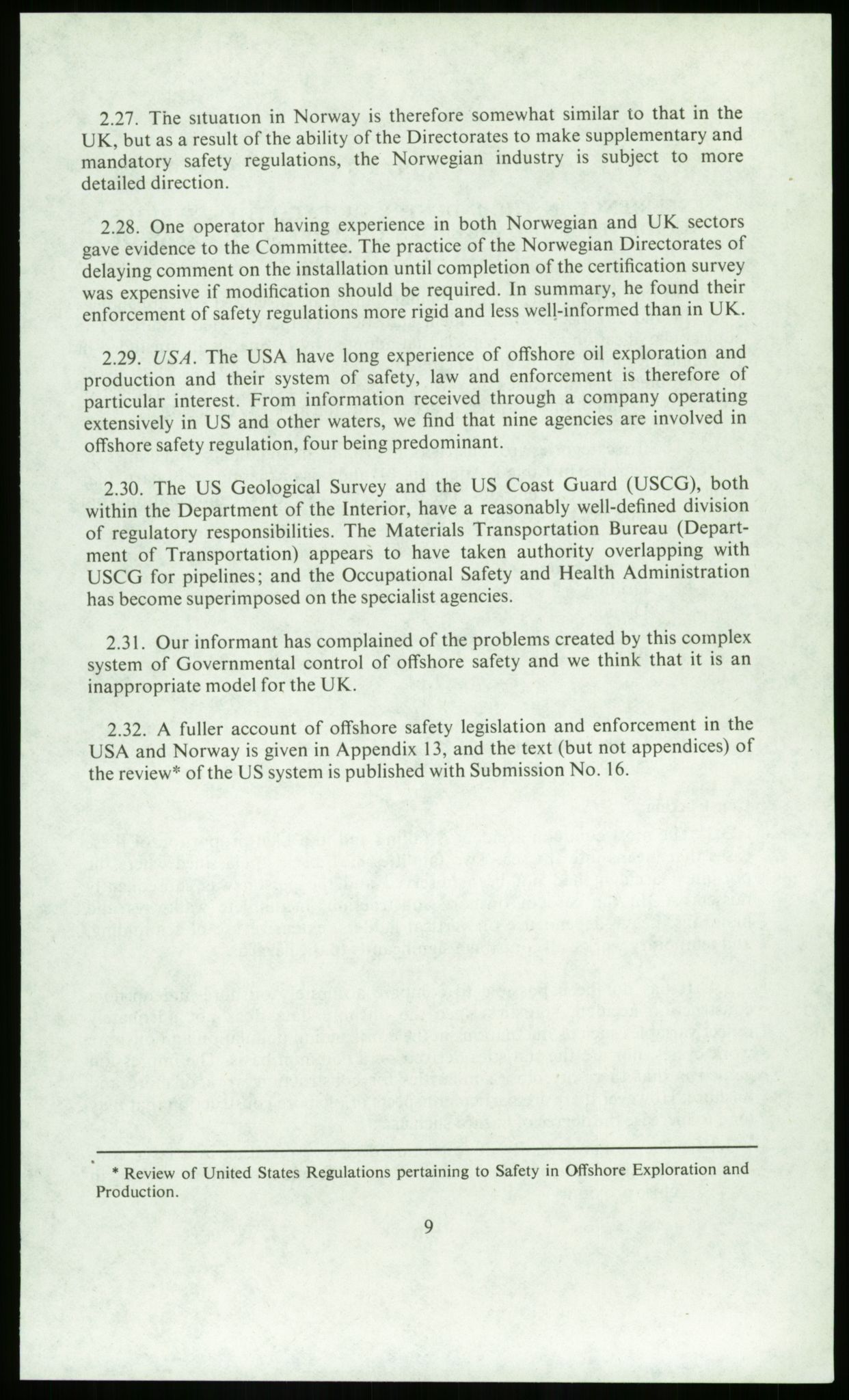 Justisdepartementet, Granskningskommisjonen ved Alexander Kielland-ulykken 27.3.1980, AV/RA-S-1165/D/L0014: J Department of Energy (Doku.liste + J1-J10 av 11)/K Department of Trade (Doku.liste + K1-K4 av 4), 1980-1981, p. 19