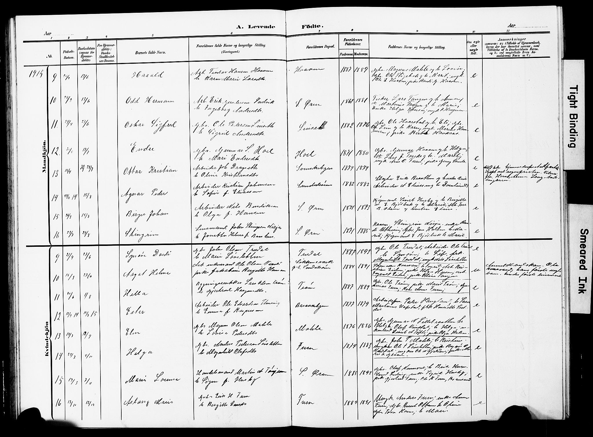 Ministerialprotokoller, klokkerbøker og fødselsregistre - Møre og Romsdal, AV/SAT-A-1454/590/L1017: Parish register (copy) no. 590C02, 1869-1931