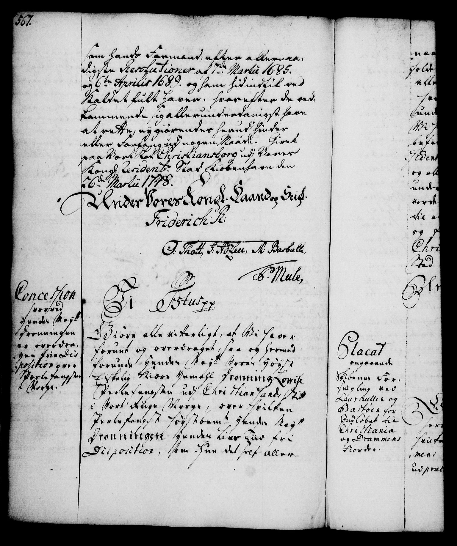 Rentekammeret, Kammerkanselliet, AV/RA-EA-3111/G/Gg/Gga/L0005: Norsk ekspedisjonsprotokoll med register (merket RK 53.5), 1741-1749, p. 567