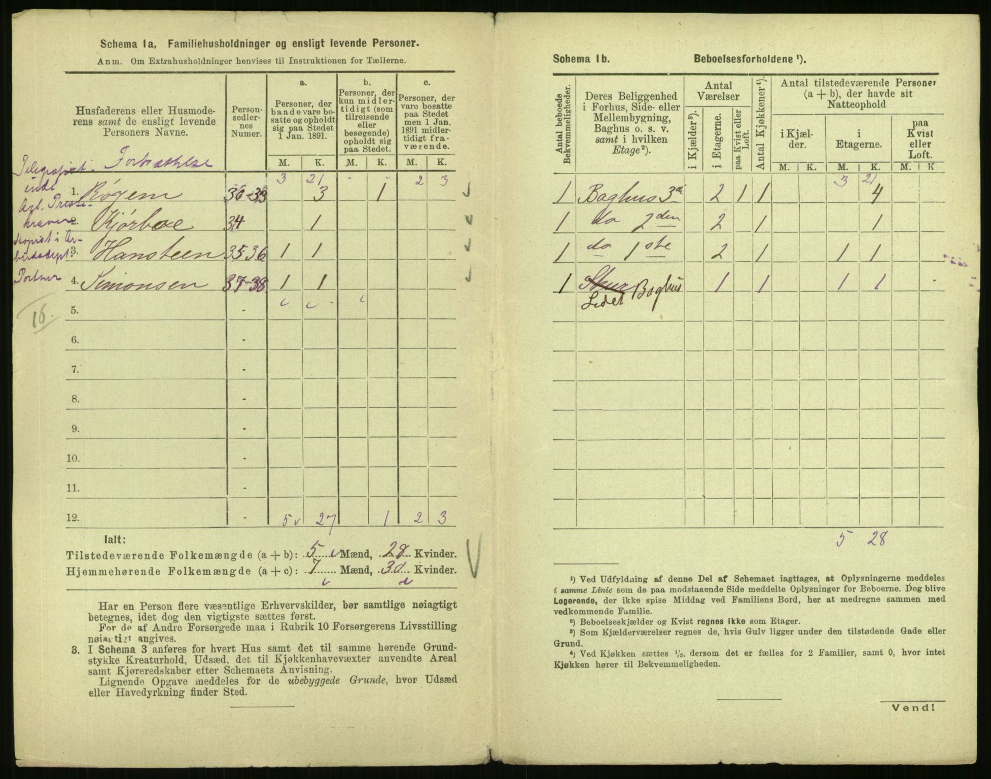 RA, 1891 census for 0301 Kristiania, 1891, p. 49132