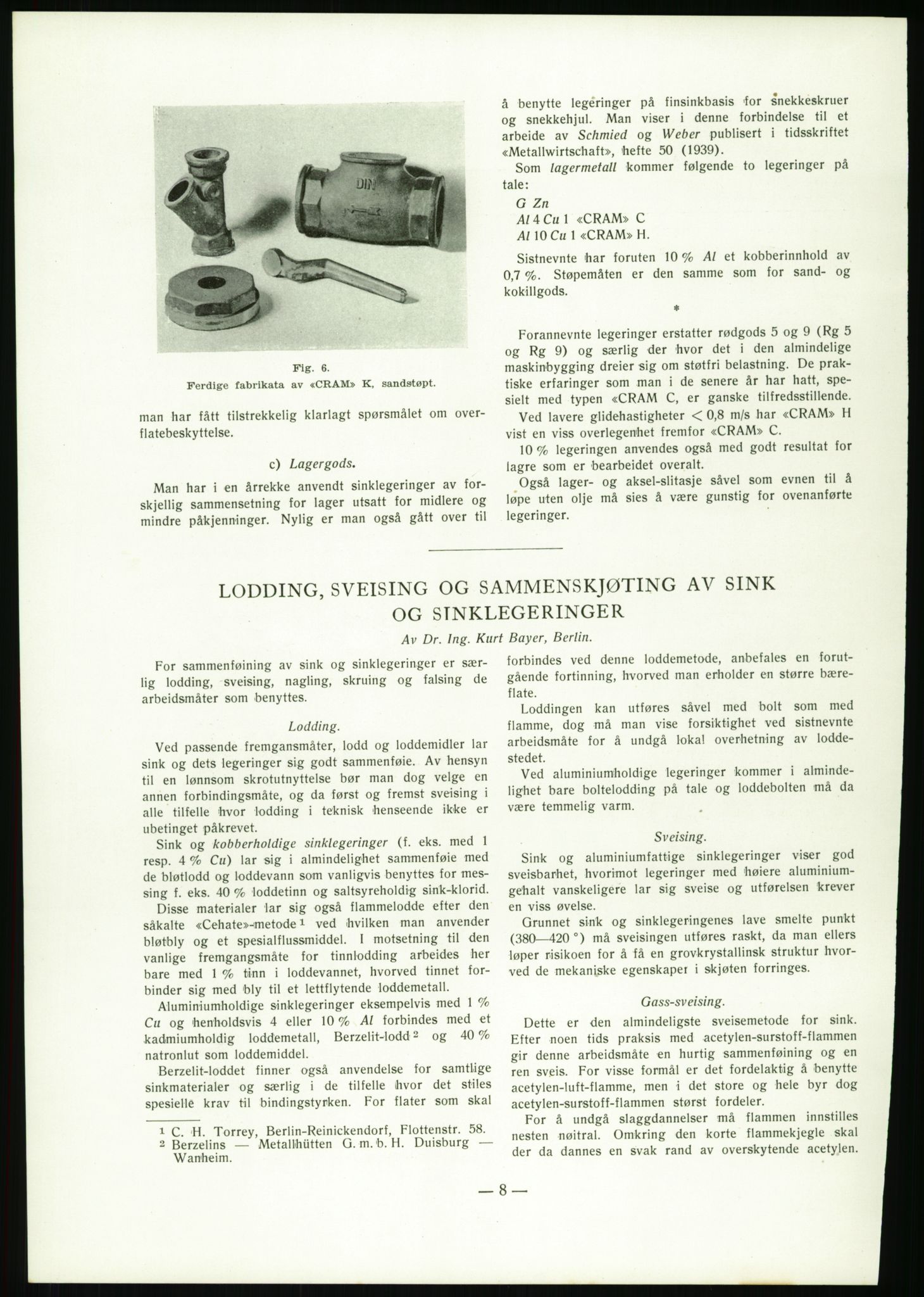 Direktoratet for industriforsyning, Sekretariatet, AV/RA-S-4153/D/Df/L0054: 9. Metallkontoret, 1940-1945, p. 1578