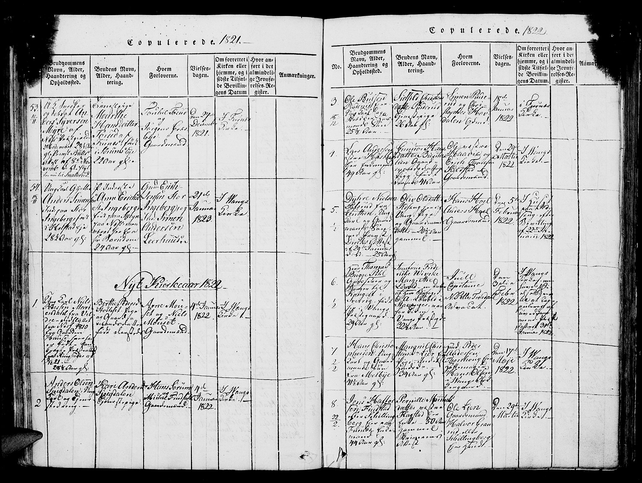 Vang prestekontor, Hedmark, SAH/PREST-008/H/Ha/Hab/L0004: Parish register (copy) no. 4, 1813-1827, p. 455-456