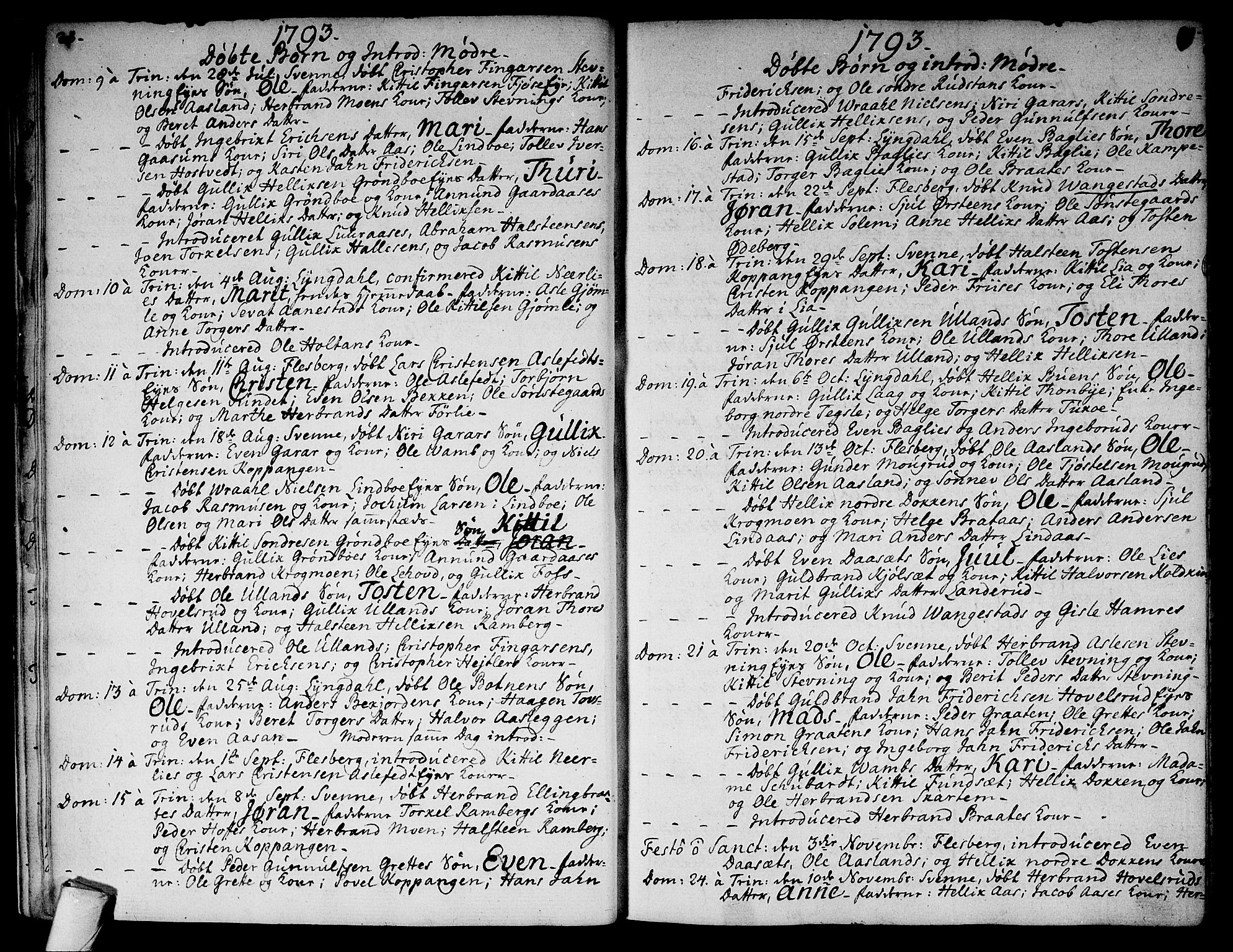 Flesberg kirkebøker, AV/SAKO-A-18/F/Fa/L0004: Parish register (official) no. I 4, 1788-1815, p. 28-29