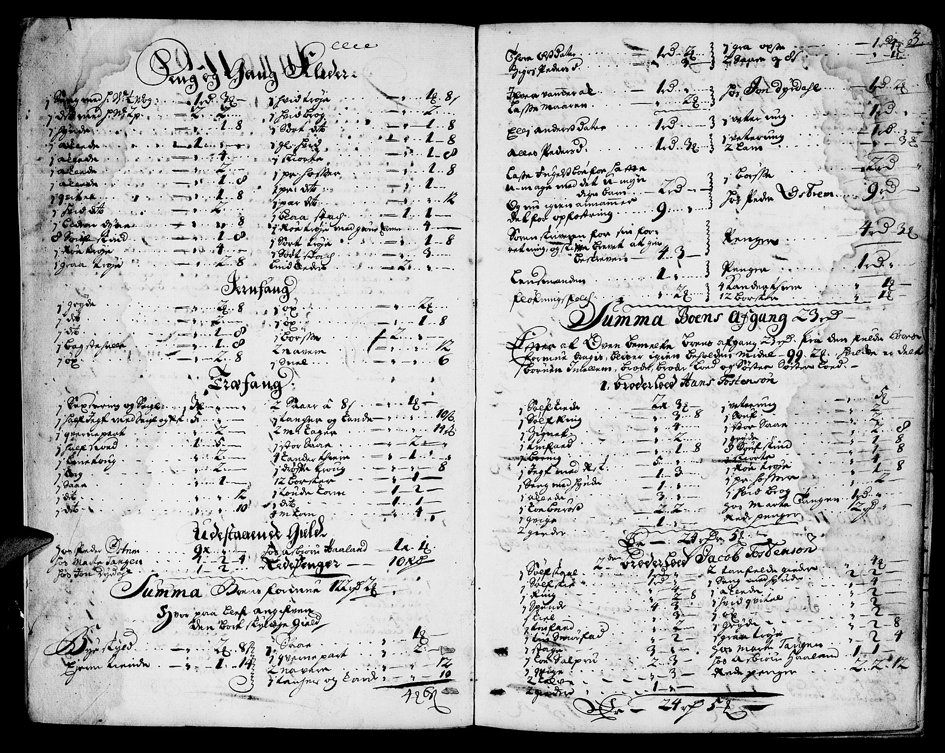 Ytre Sogn tingrett, AV/SAB-A-2601/1/H/Ha/L0003a: Skifteprotokoll, 1720-1728, p. 2b-3a