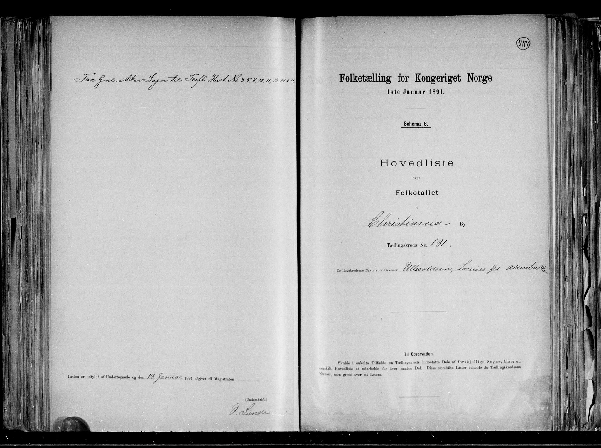RA, 1891 census for 0301 Kristiania, 1891, p. 62616