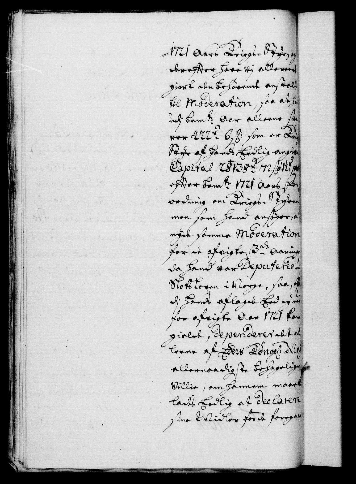 Rentekammeret, Kammerkanselliet, RA/EA-3111/G/Gf/Gfa/L0005: Norsk relasjons- og resolusjonsprotokoll (merket RK 52.5), 1722, p. 81