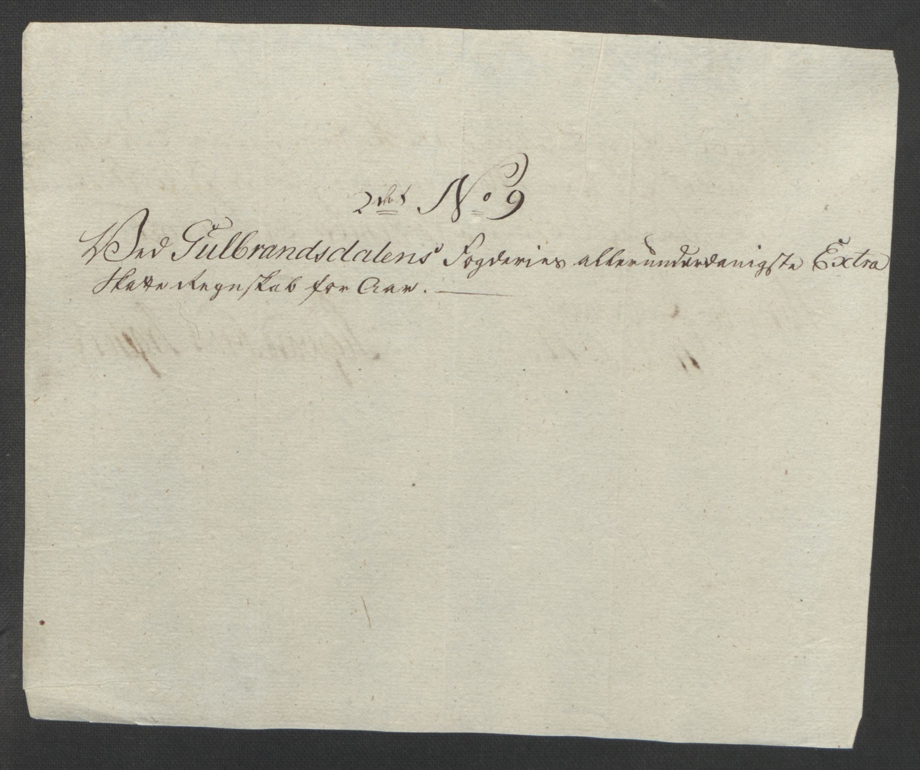 Rentekammeret inntil 1814, Reviderte regnskaper, Fogderegnskap, RA/EA-4092/R17/L1266: Ekstraskatten Gudbrandsdal, 1762-1766, p. 568