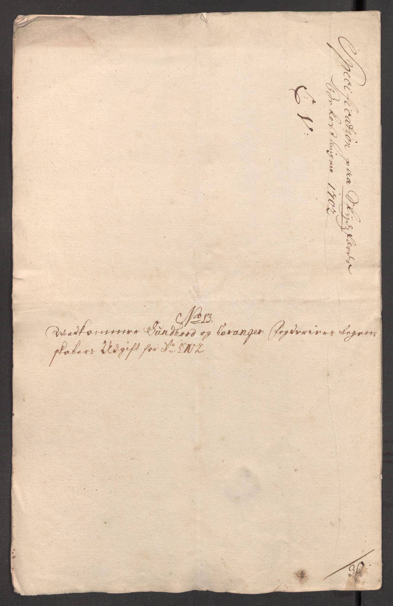 Rentekammeret inntil 1814, Reviderte regnskaper, Fogderegnskap, AV/RA-EA-4092/R48/L2980: Fogderegnskap Sunnhordland og Hardanger, 1702, p. 236