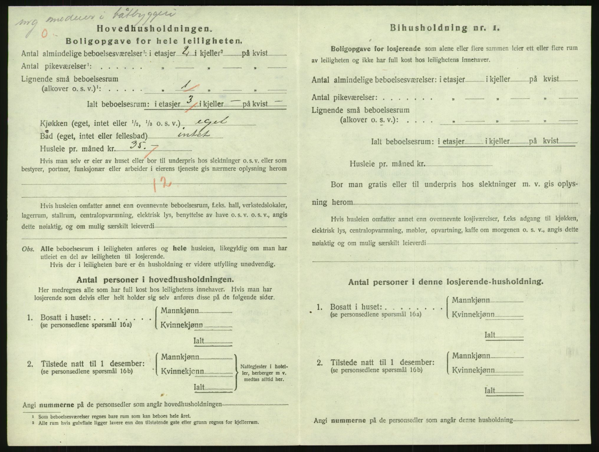 SAK, 1920 census for Grimstad, 1920, p. 1968