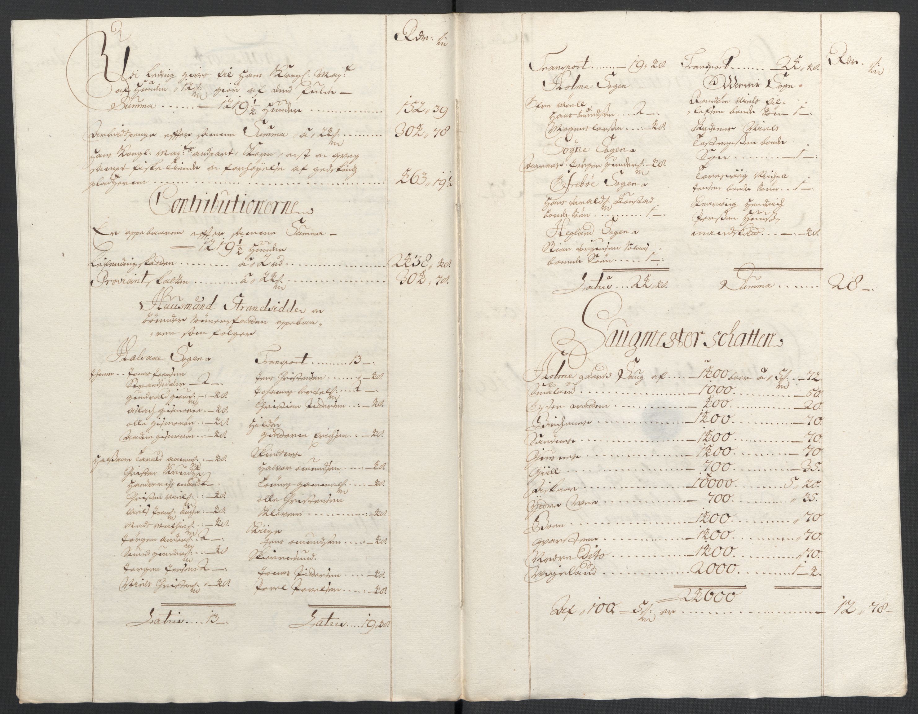 Rentekammeret inntil 1814, Reviderte regnskaper, Fogderegnskap, RA/EA-4092/R43/L2546: Fogderegnskap Lista og Mandal, 1696-1697, p. 218