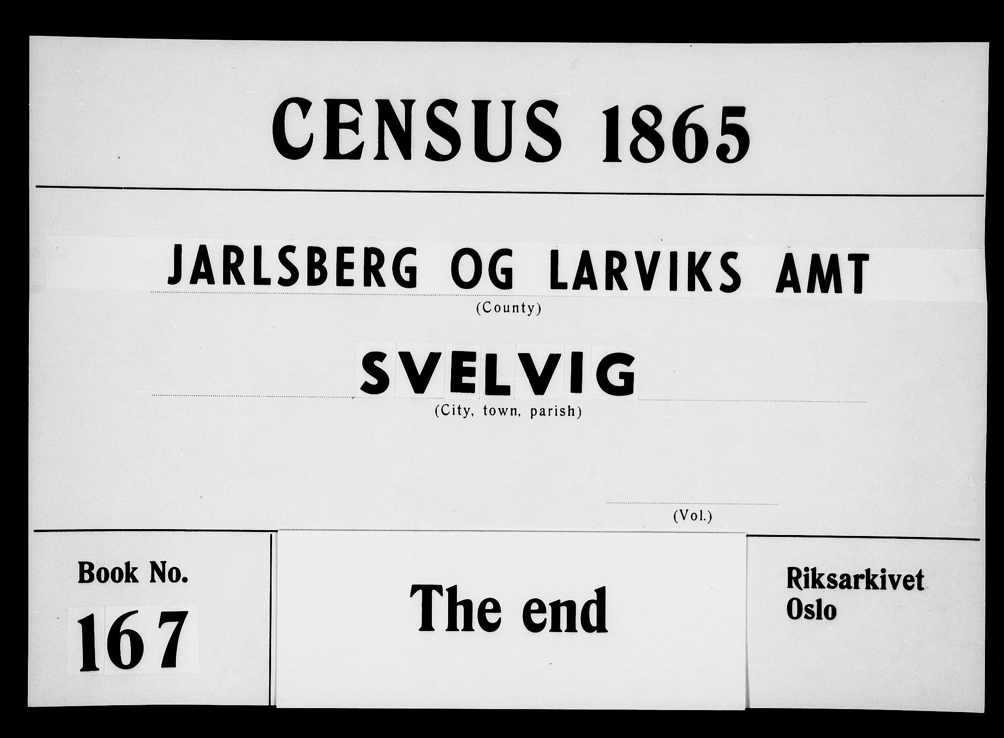 RA, 1865 census for Strømm, 1865, p. 119