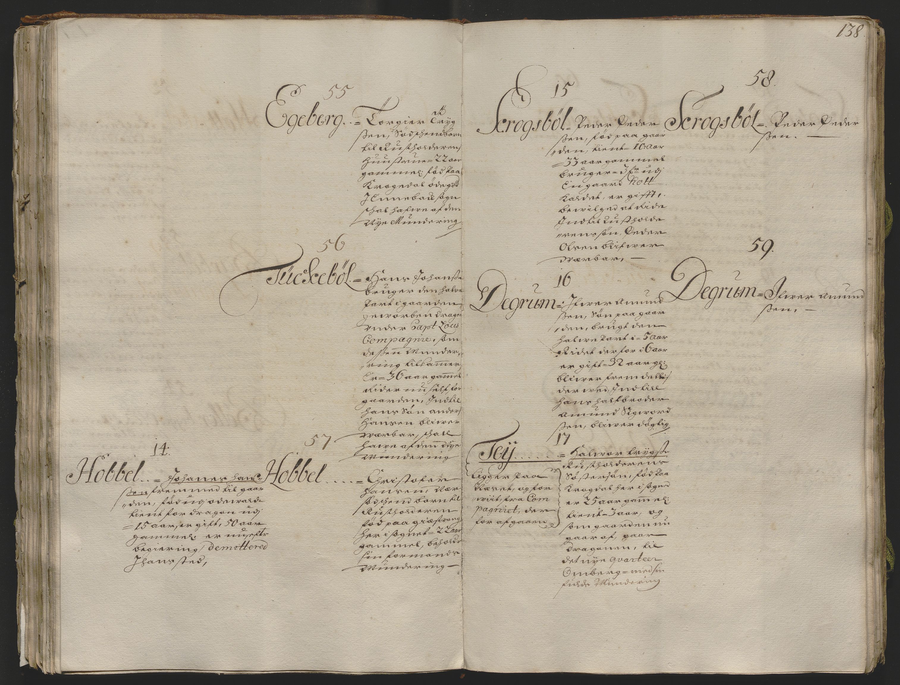 Rentekammeret inntil 1814, Realistisk ordnet avdeling, AV/RA-EA-4070/Ok/L0013: [Ff 19]: Generalhovedrulle over kavaleriet og dragonene i Norge, 1690-1691, p. 137b-138a