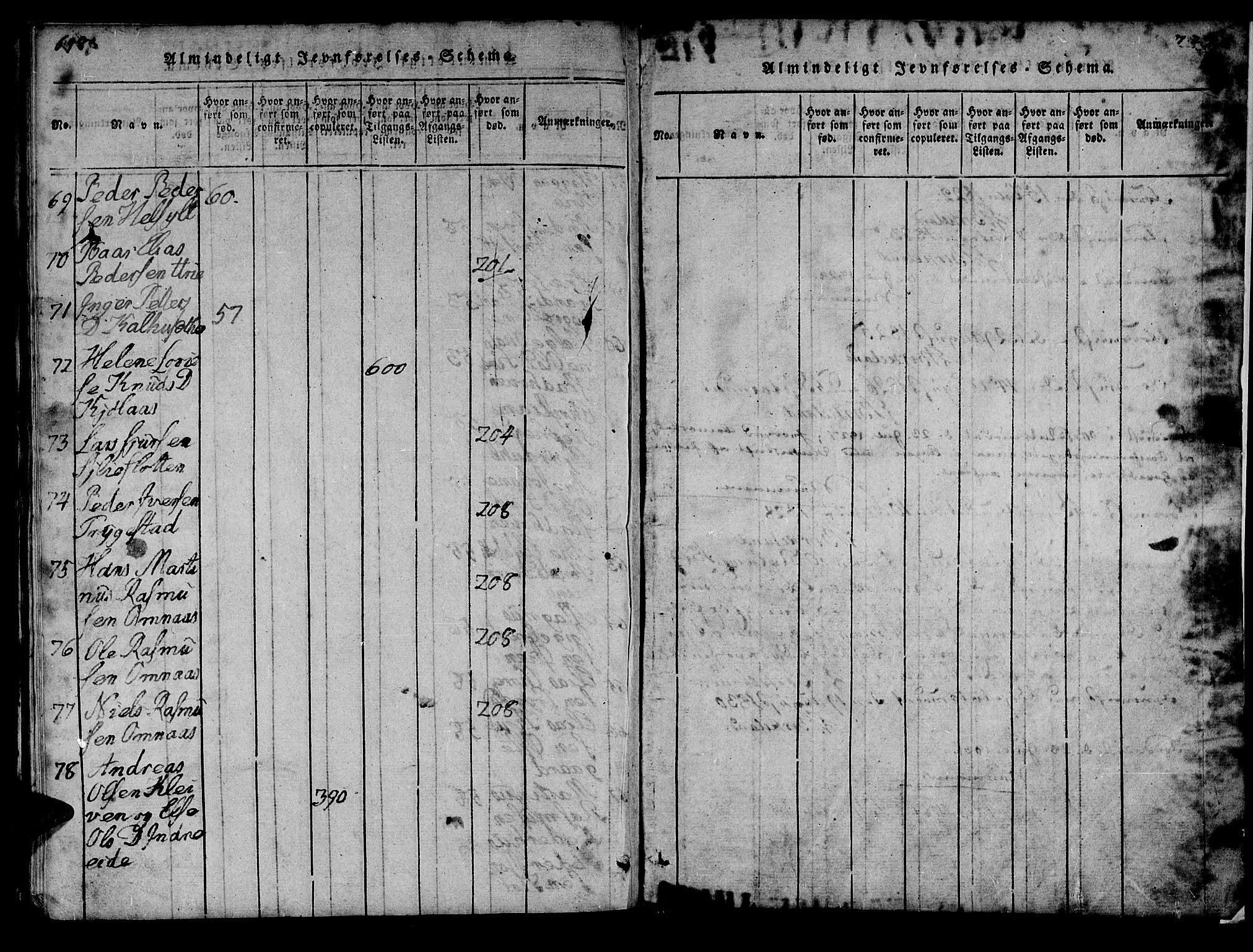 Ministerialprotokoller, klokkerbøker og fødselsregistre - Møre og Romsdal, SAT/A-1454/519/L0246: Parish register (official) no. 519A05, 1817-1834, p. 698-699