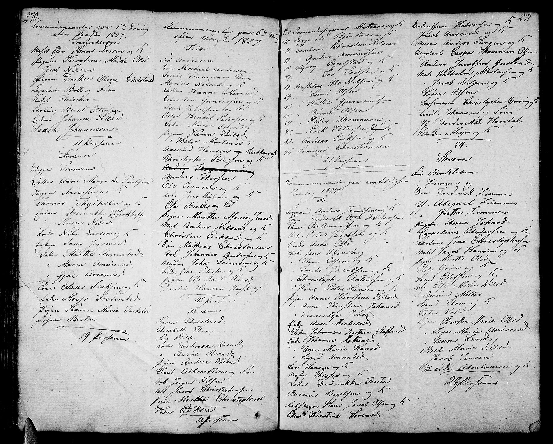 Stavern kirkebøker, AV/SAKO-A-318/F/Fa/L0004: Parish register (official) no. 4, 1809-1816, p. 270-271