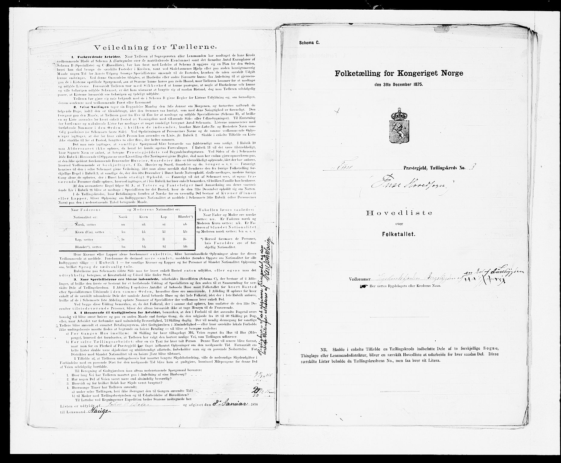 SAB, 1875 census for 1241P Fusa, 1875, p. 6