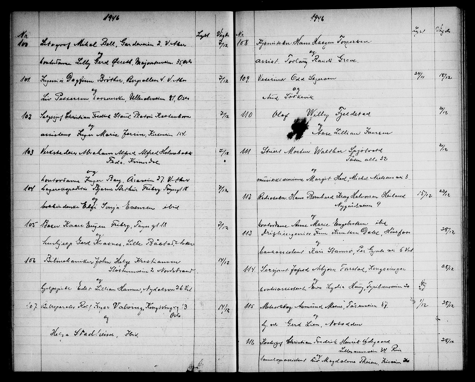 Vestre Aker prestekontor Kirkebøker, AV/SAO-A-10025/G/Ga/L0009: Parish register (copy) no. I 9, 1924-1950