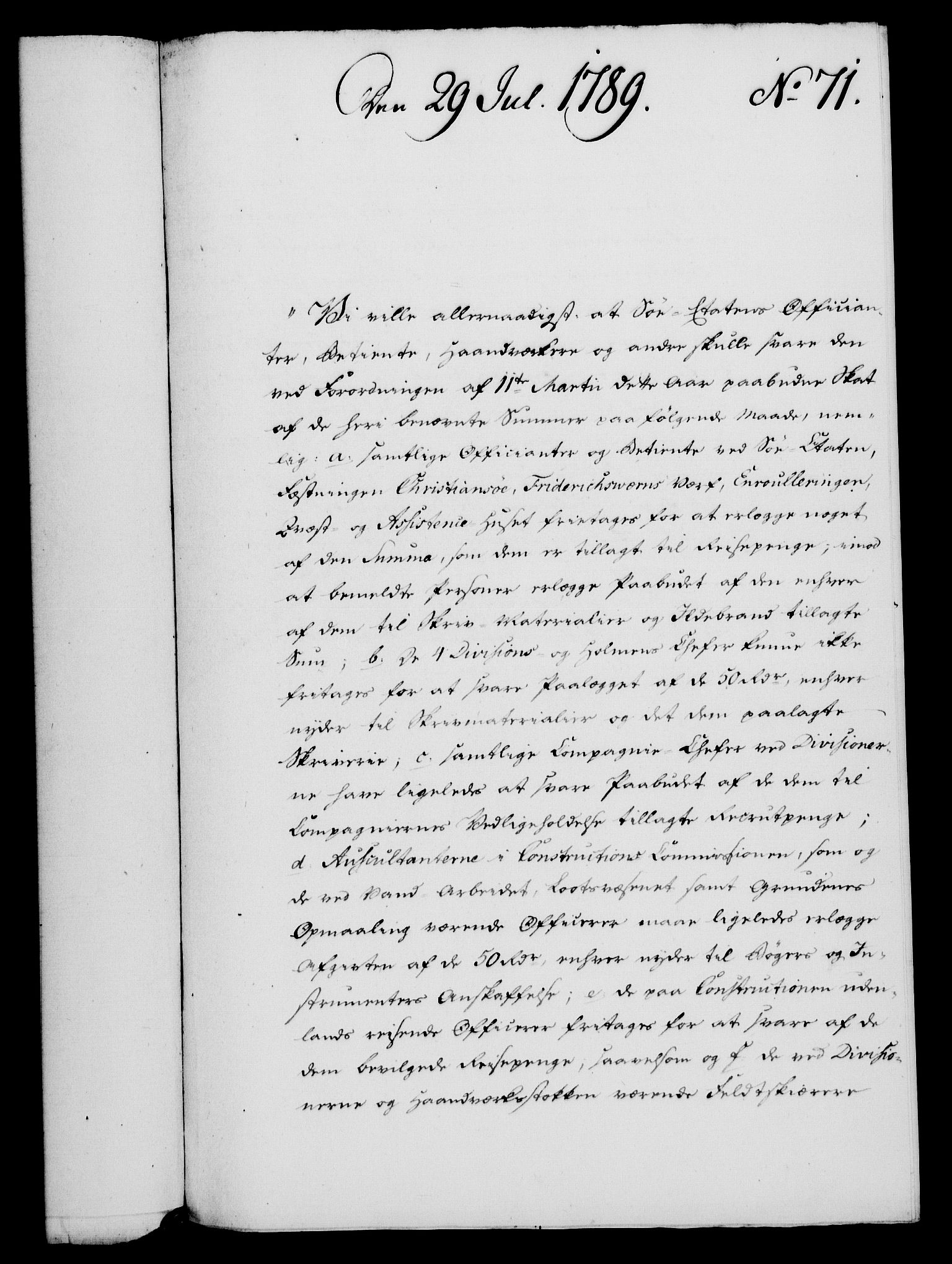 Rentekammeret, Kammerkanselliet, RA/EA-3111/G/Gf/Gfa/L0071: Norsk relasjons- og resolusjonsprotokoll (merket RK 52.71), 1789, p. 412