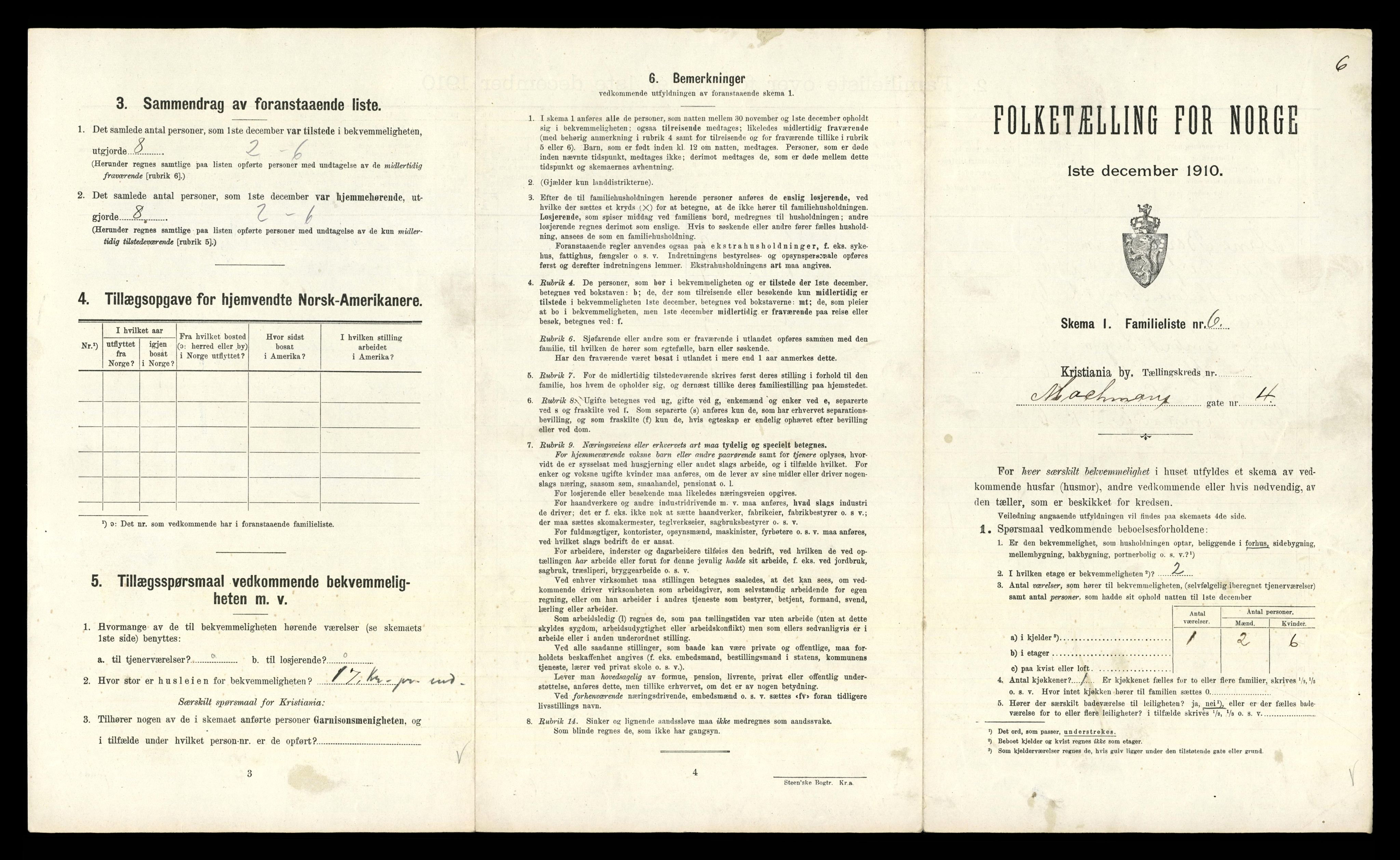 RA, 1910 census for Kristiania, 1910, p. 62731