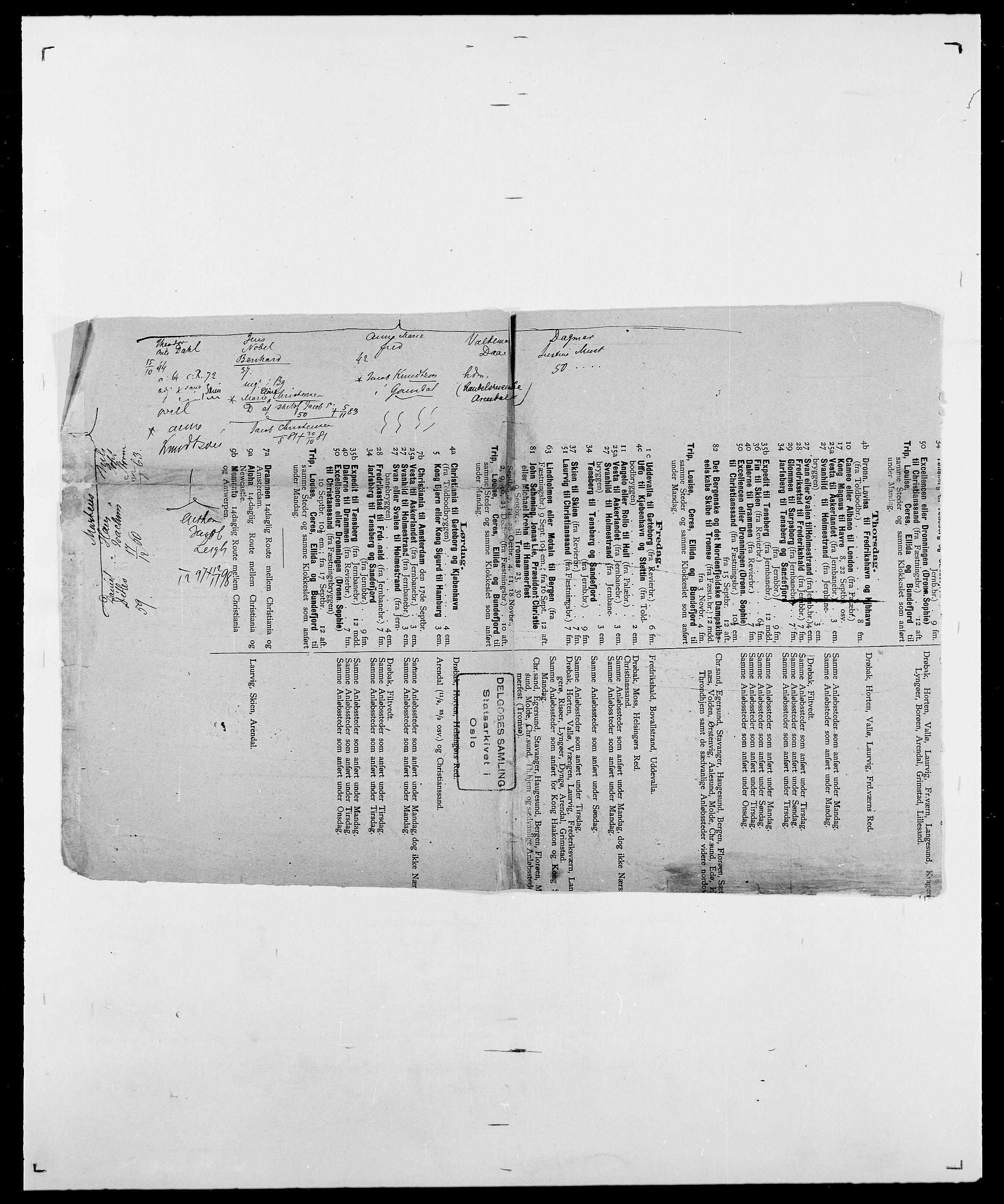 Delgobe, Charles Antoine - samling, AV/SAO-PAO-0038/D/Da/L0008: Capjon - Dagenbolt, p. 571