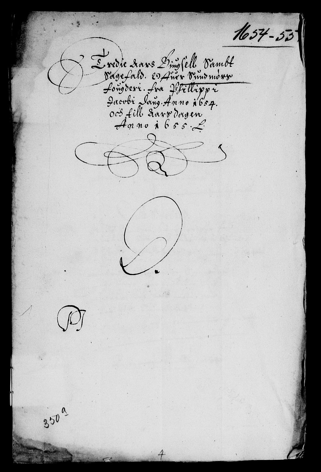 Rentekammeret inntil 1814, Reviderte regnskaper, Lensregnskaper, RA/EA-5023/R/Rb/Rbt/L0127: Bergenhus len, 1650-1655