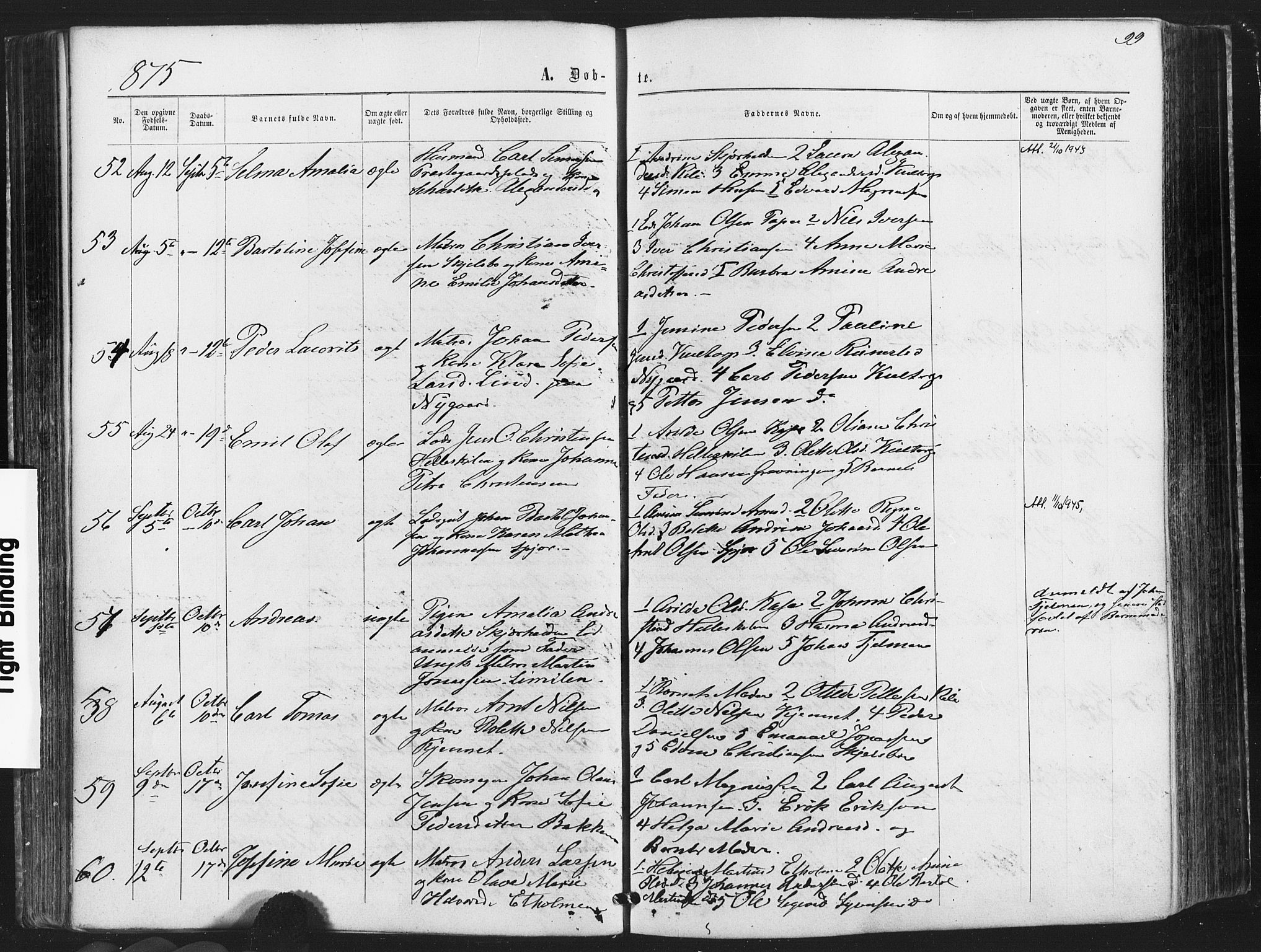 Hvaler prestekontor Kirkebøker, AV/SAO-A-2001/F/Fa/L0007: Parish register (official) no. I 7, 1864-1878, p. 99