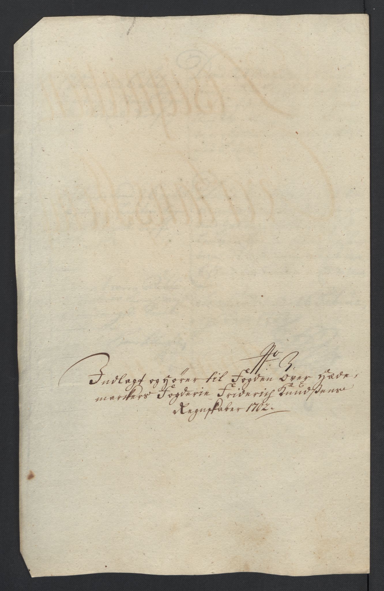 Rentekammeret inntil 1814, Reviderte regnskaper, Fogderegnskap, AV/RA-EA-4092/R16/L1040: Fogderegnskap Hedmark, 1701-1702, p. 237