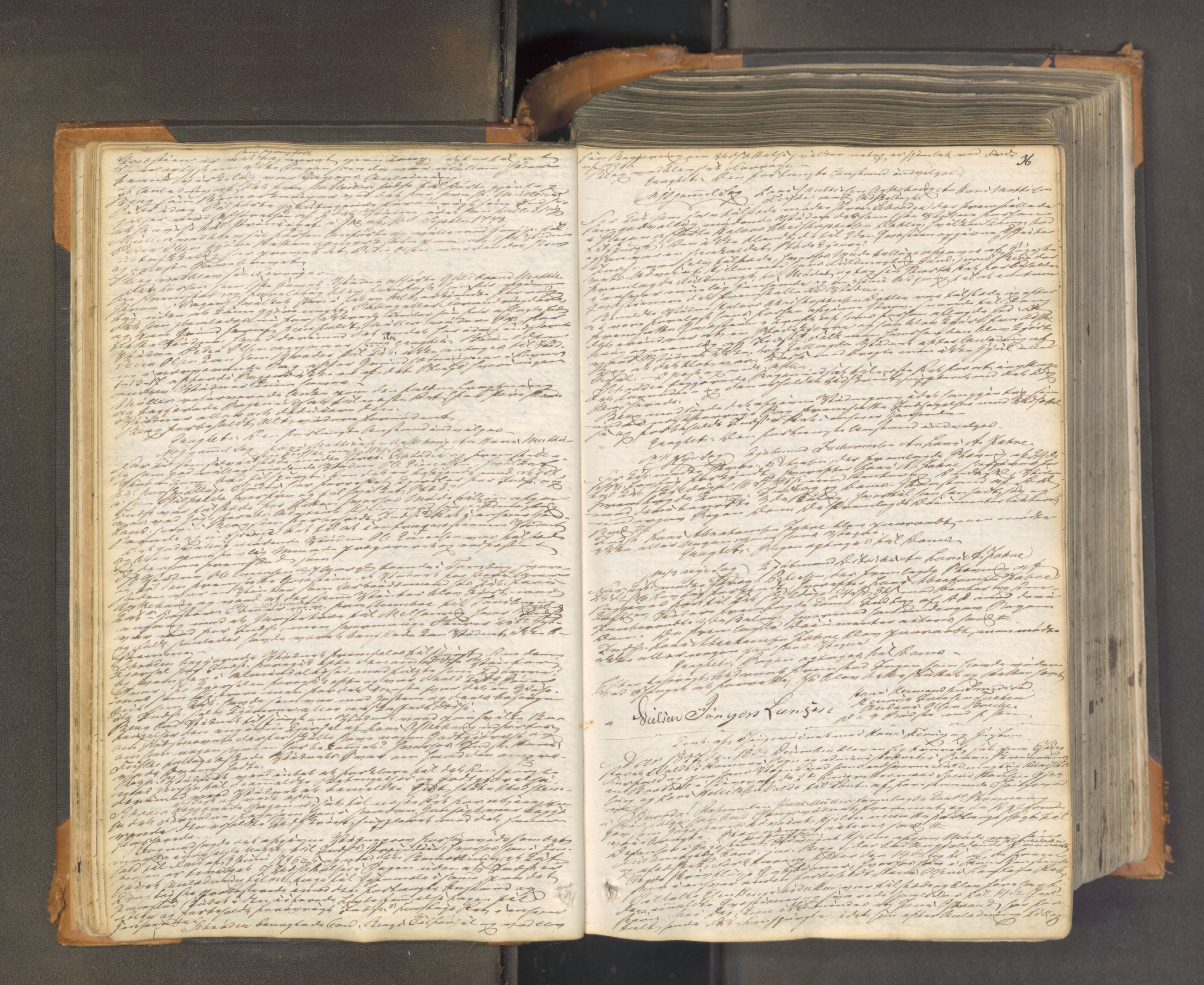 Søndre Jarlsberg sorenskriveri, AV/SAKO-A-129/F/Fa/L0033: Tingbok, 1837-1845, p. 35b-36a